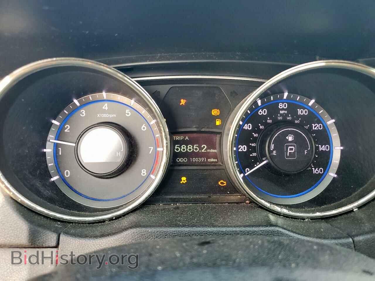 2012 HYUNDAI SONATA - VIN: 5NPEC4AC3CH314245 - Фото 9