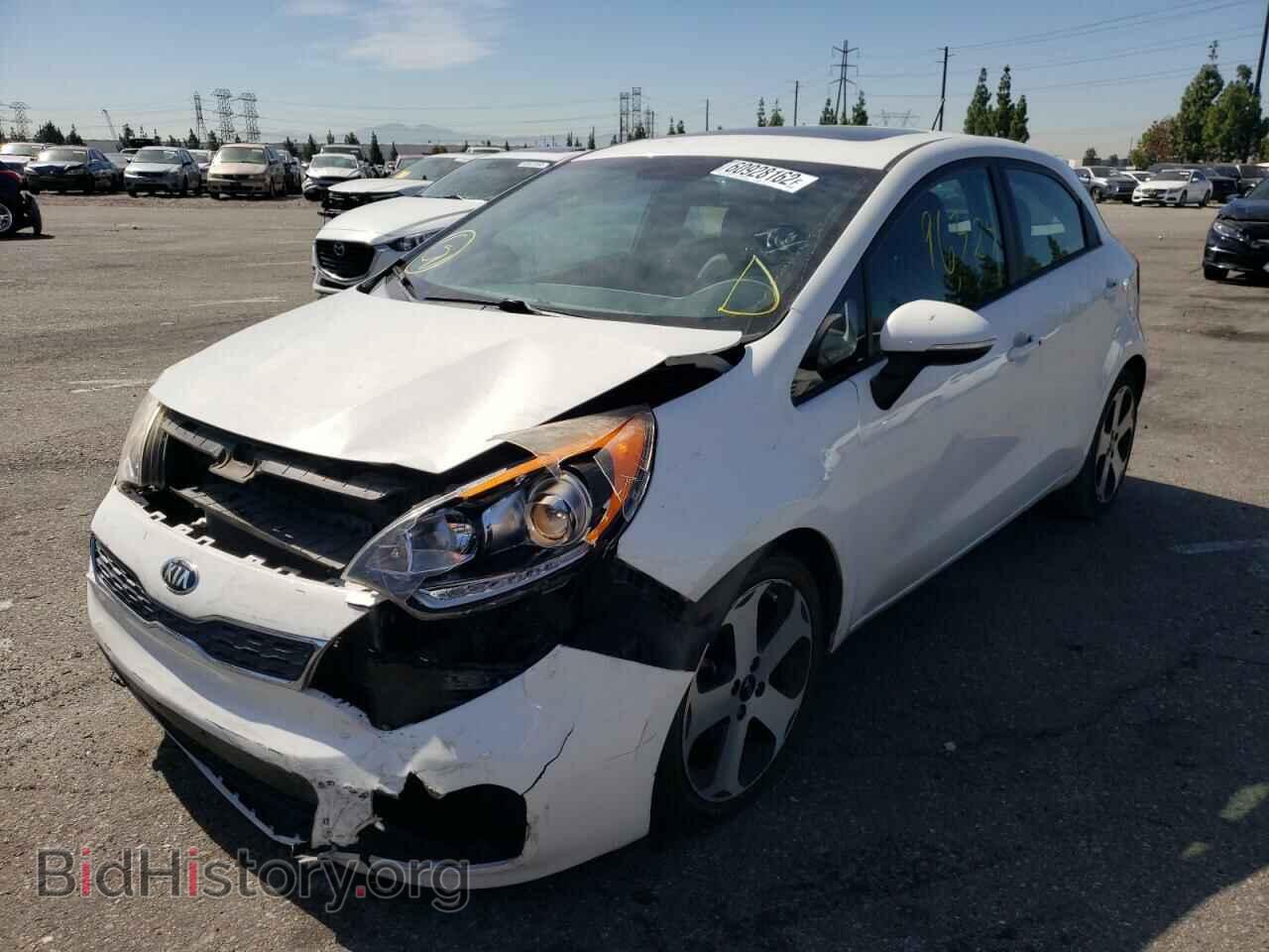 2014 KIA RIO - VIN: KNADN5A37E6414354 - Фото 2