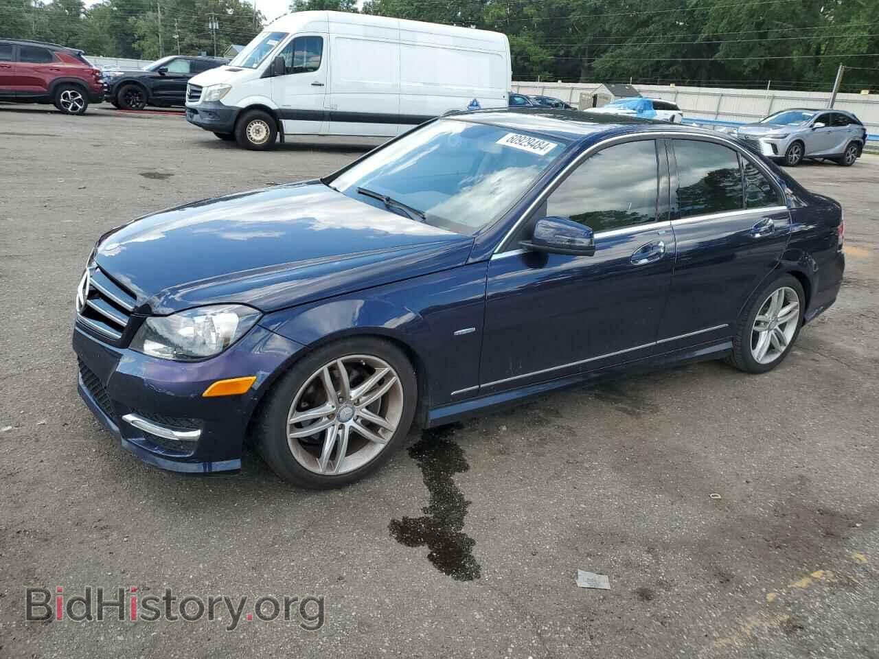 Фотография WDDGF4HB3CR205702 - MERCEDES-BENZ C-CLASS 2012