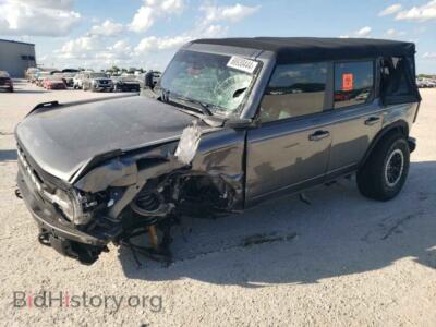2023 Ford BRONCO Base, gray — VIN 1FMDE5DHXPLA85577, Copart