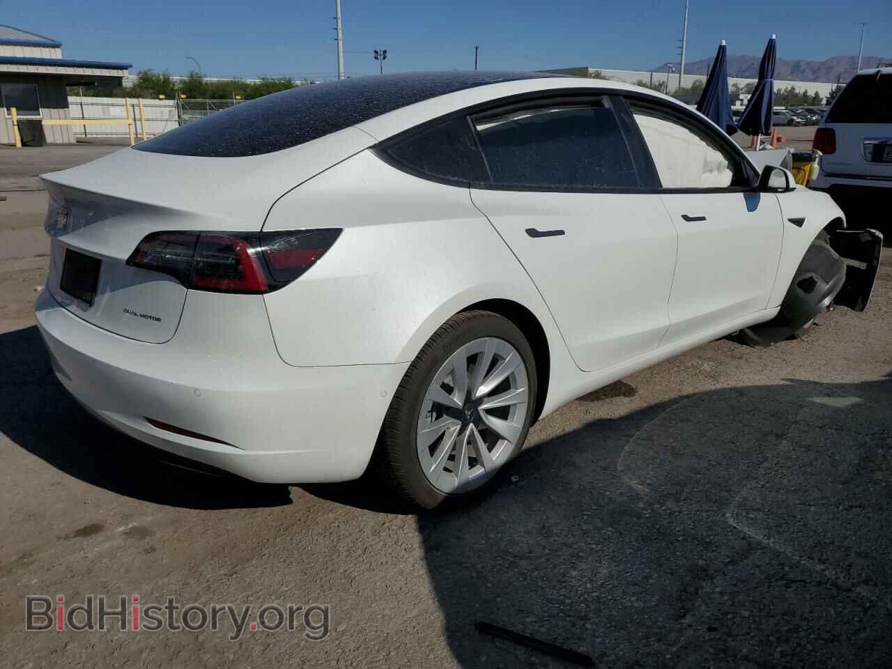 2022 TESLA MODEL 3 - VIN: 5YJ3E1EB4NF309512 - Photo 3