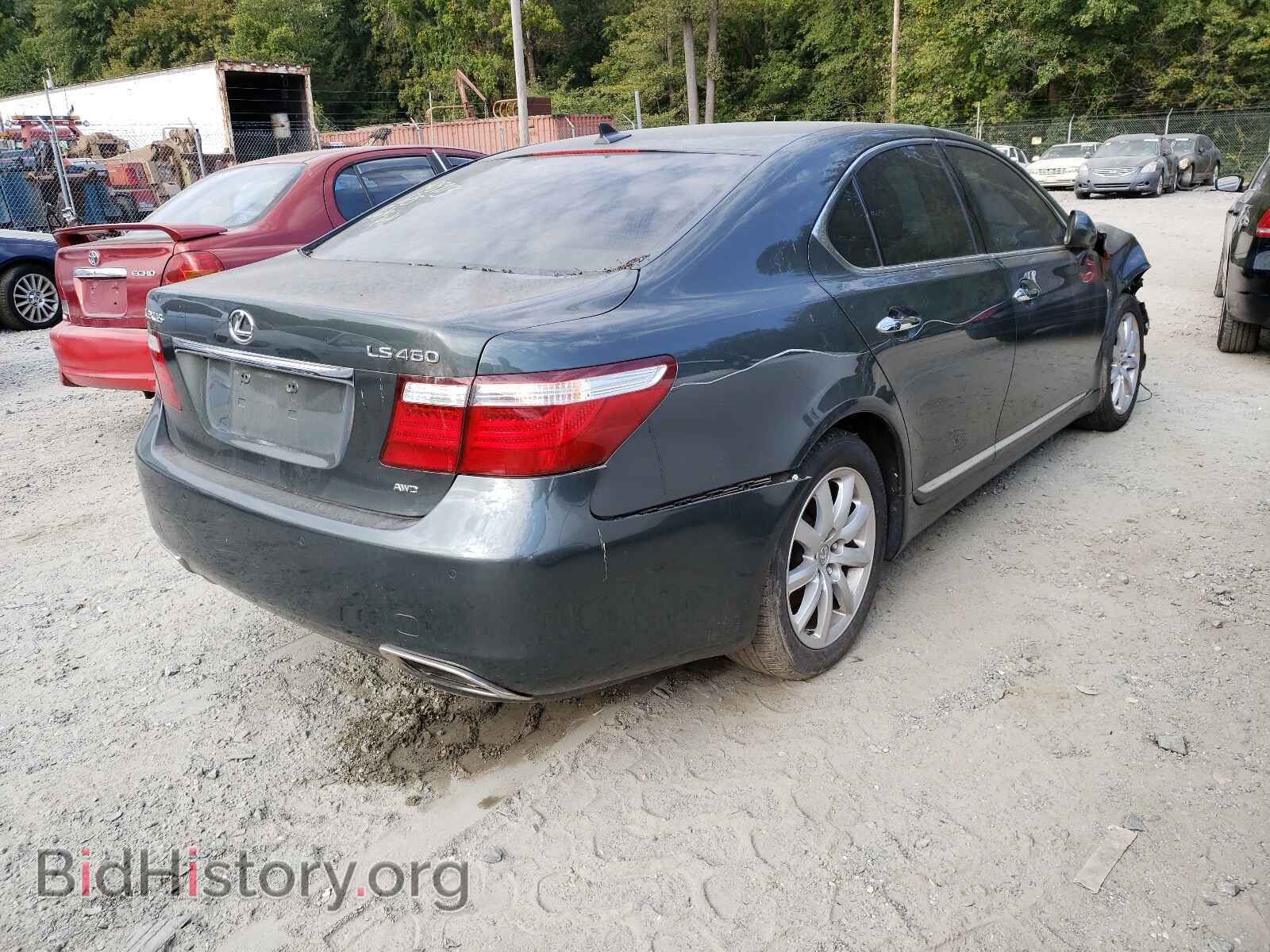 2009 LEXUS LS460 - VIN: JTHCL46F195001843 - Фото 4