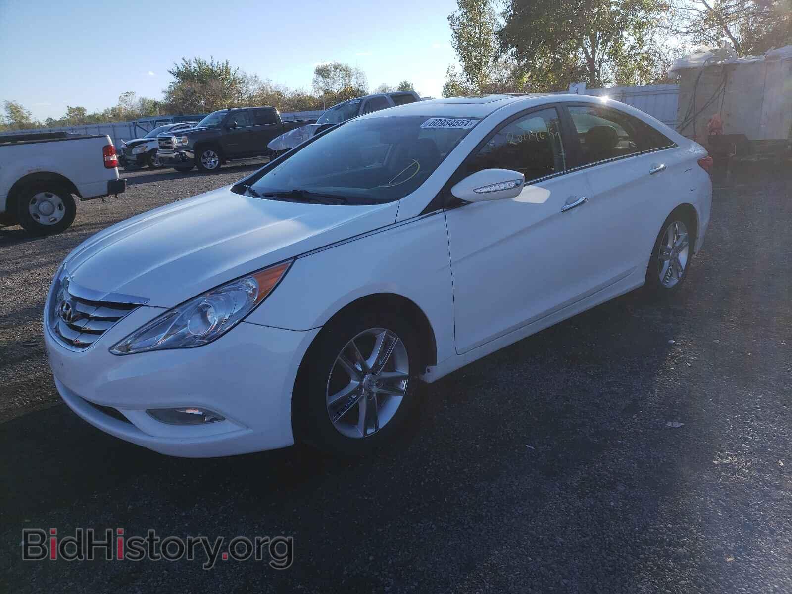 2013 HYUNDAI SONATA - VIN: 5NPEC4AB6DH543706 - Фото 2