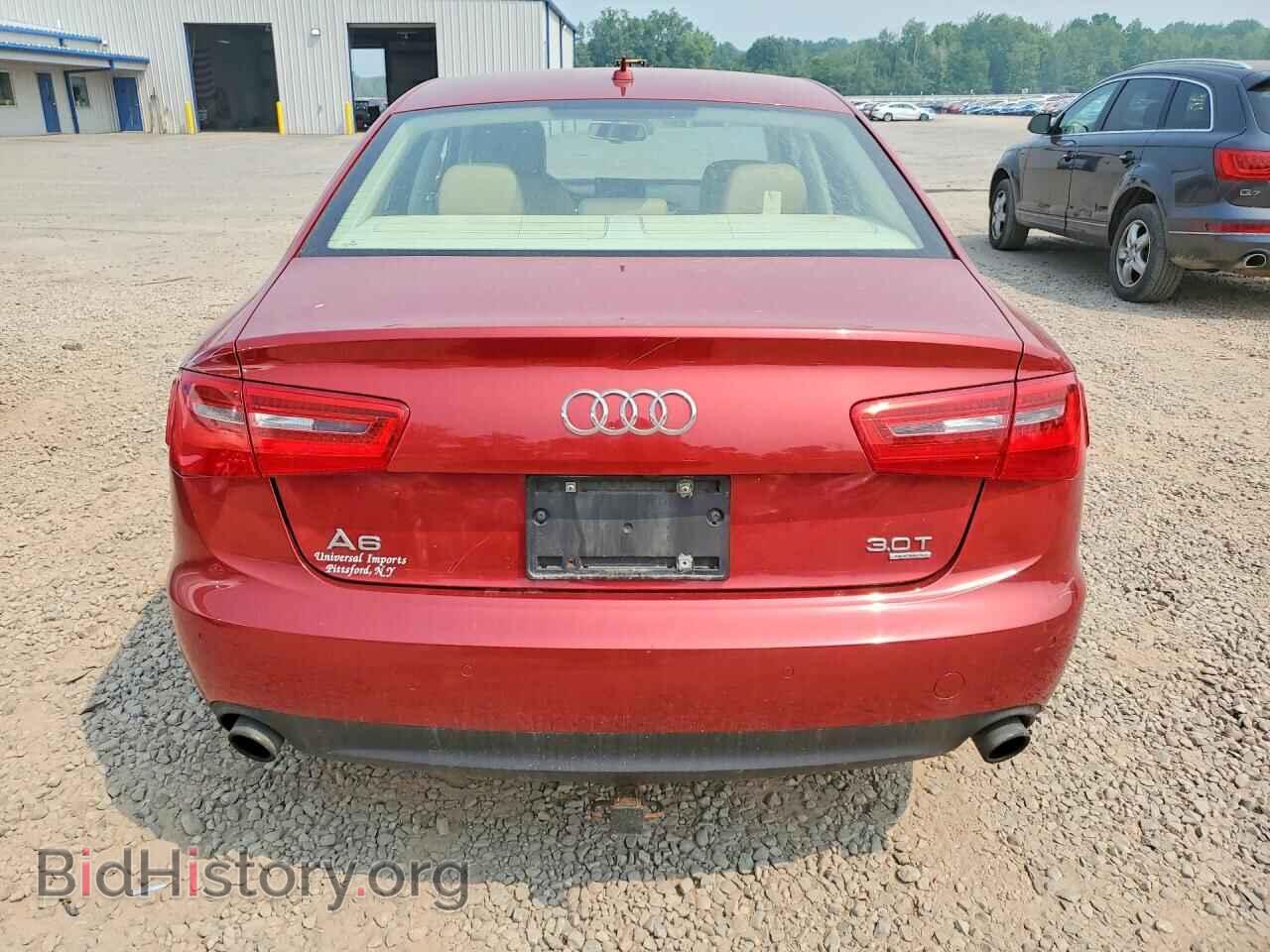 2012 AUDI A6 - VIN: WAUGGAFC0CN057000 - Фото 6