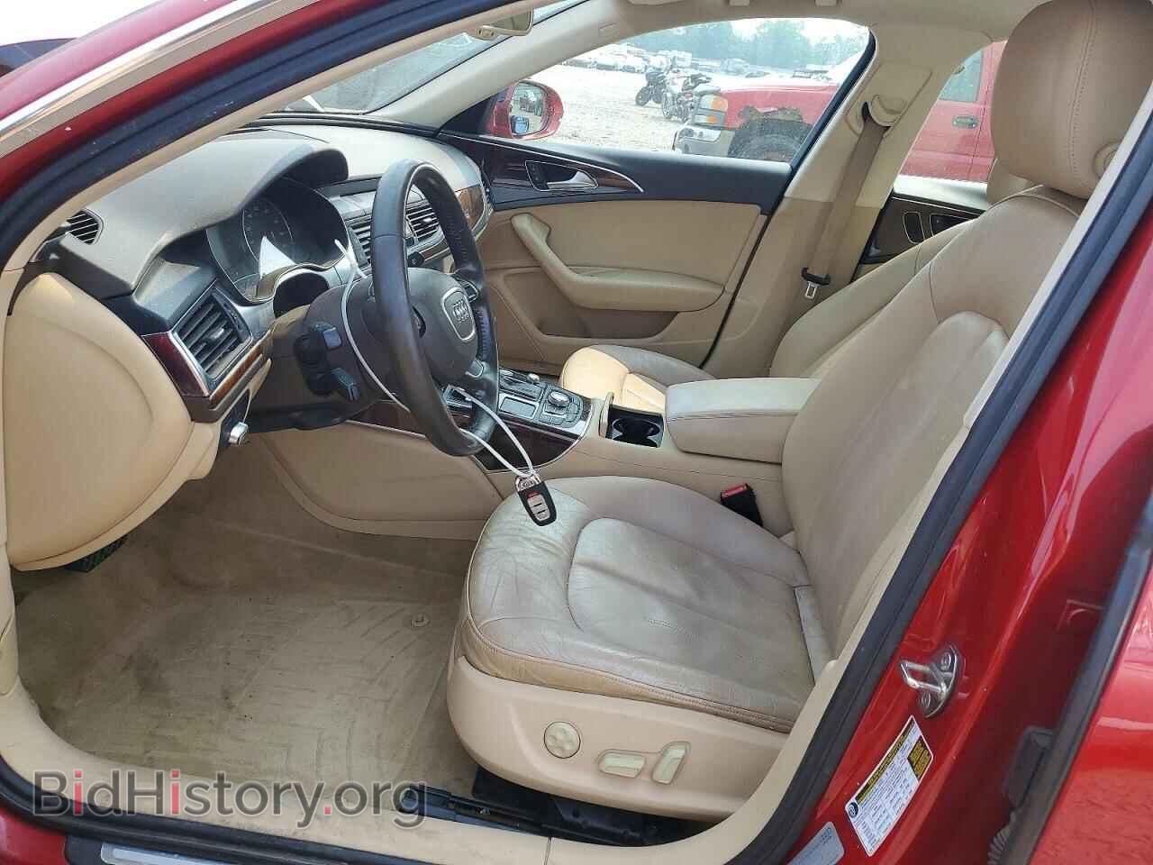 2012 AUDI A6 - VIN: WAUGGAFC0CN057000 - Фото 7