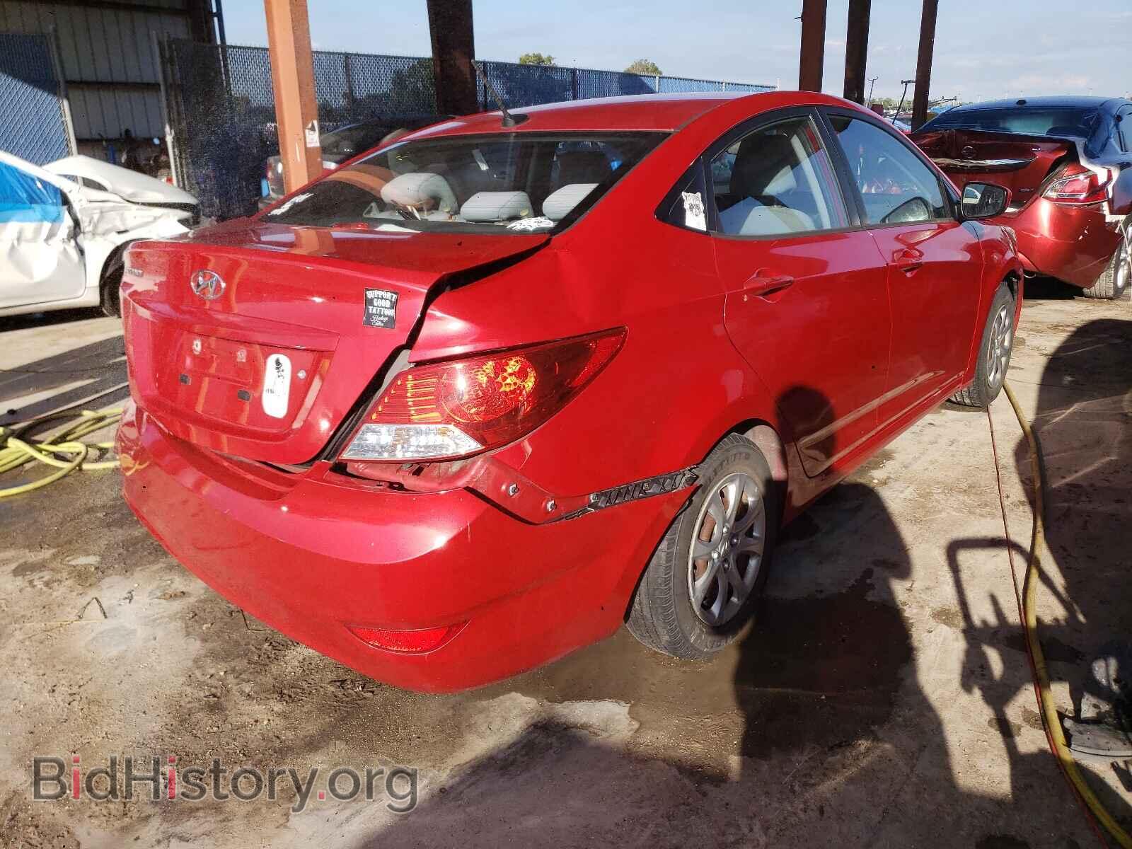 2014 HYUNDAI ACCENT - VIN: KMHCT4AE0EU736406 - Фото 4