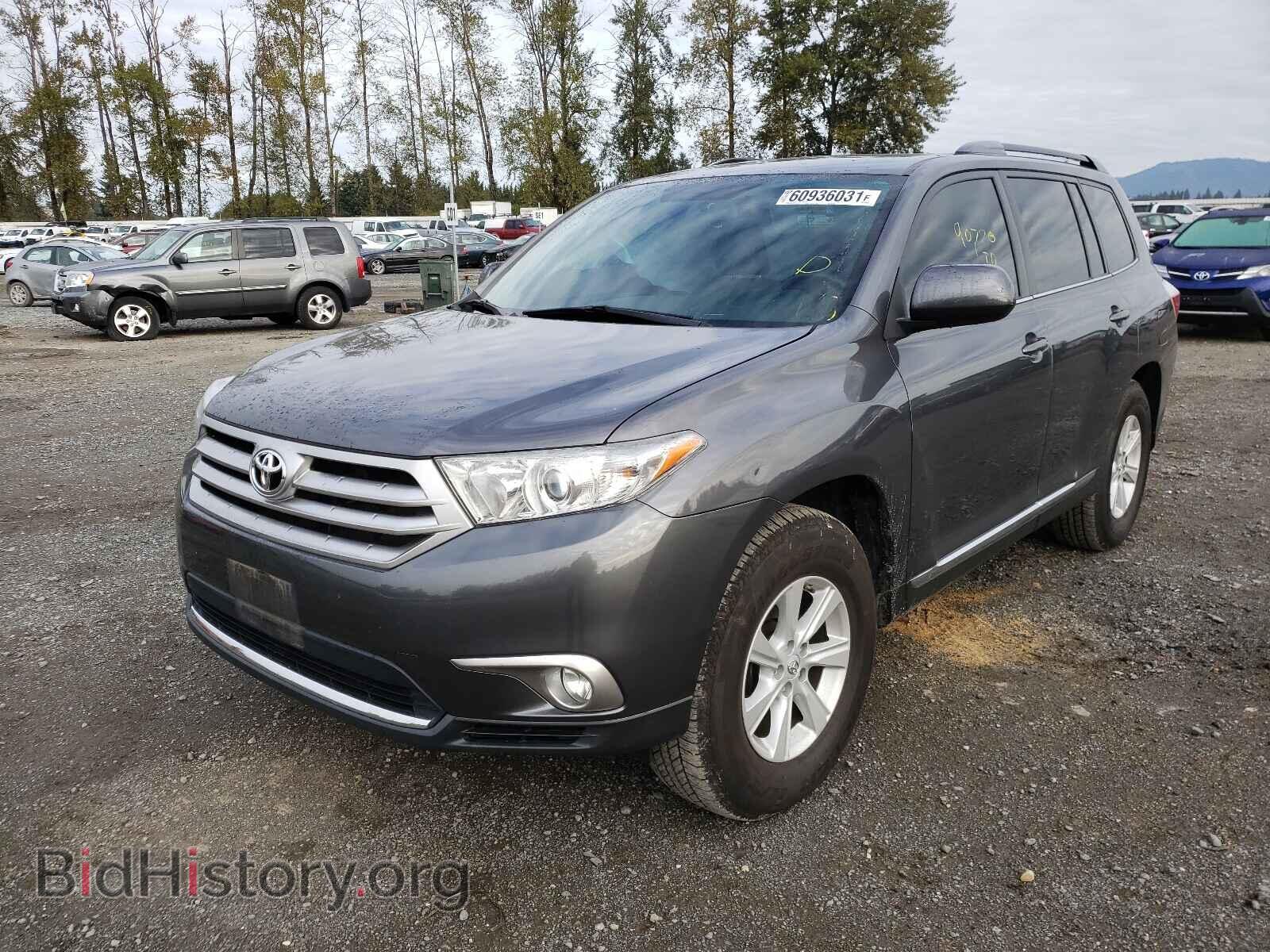 2011 TOYOTA HIGHLANDER - VIN: 5TDBK3EH0BS064509 - Фото 2