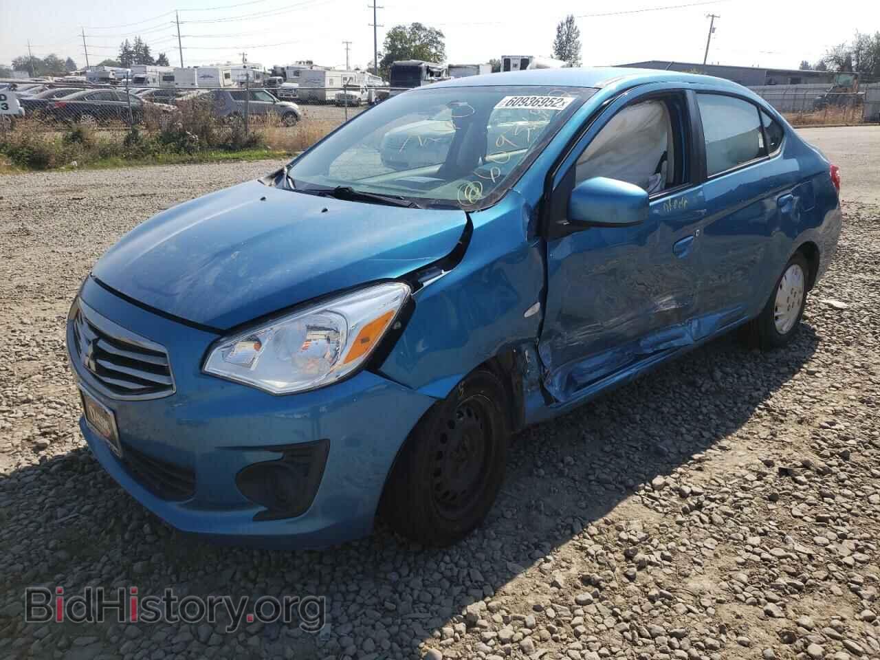 2017 MITSUBISHI MIRAGE - VIN: ML32F3FJ3HHF09723 - Фото 2