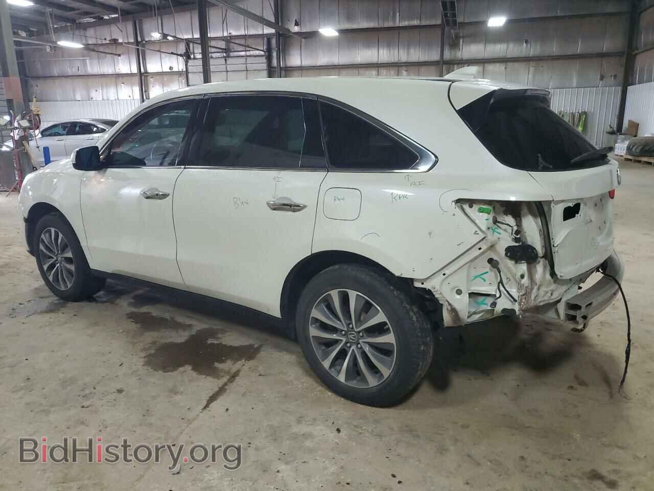 2016 ACURA MDX - VIN: 5FRYD3H49GB017129 - Фото 2