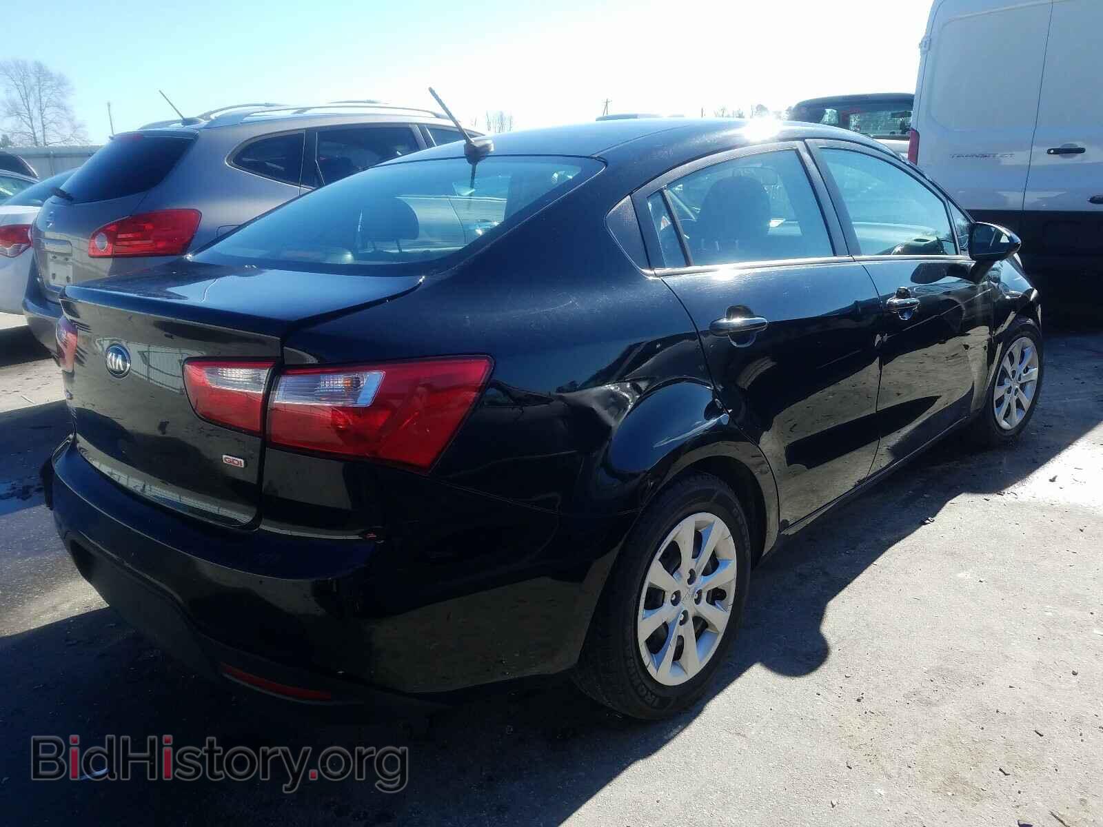 2015 KIA RIO - VIN: KNADM4A39F6520853 - Фото 4