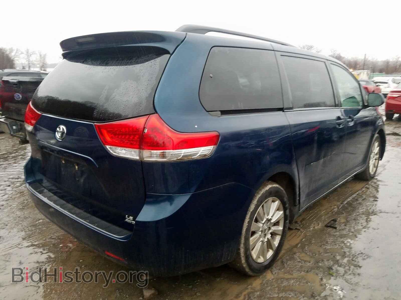 2011 TOYOTA SIENNA LE - VIN: 5TDJK3DC2BS020416 - Фото 4