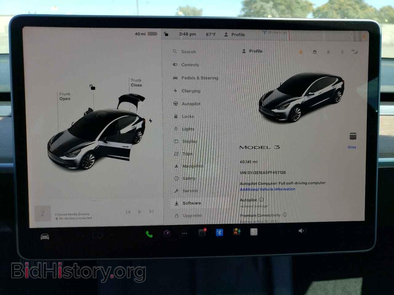 2023 TESLA MODEL 3 - VIN: 5YJ3E1EA5PF457128 - Фото 9
