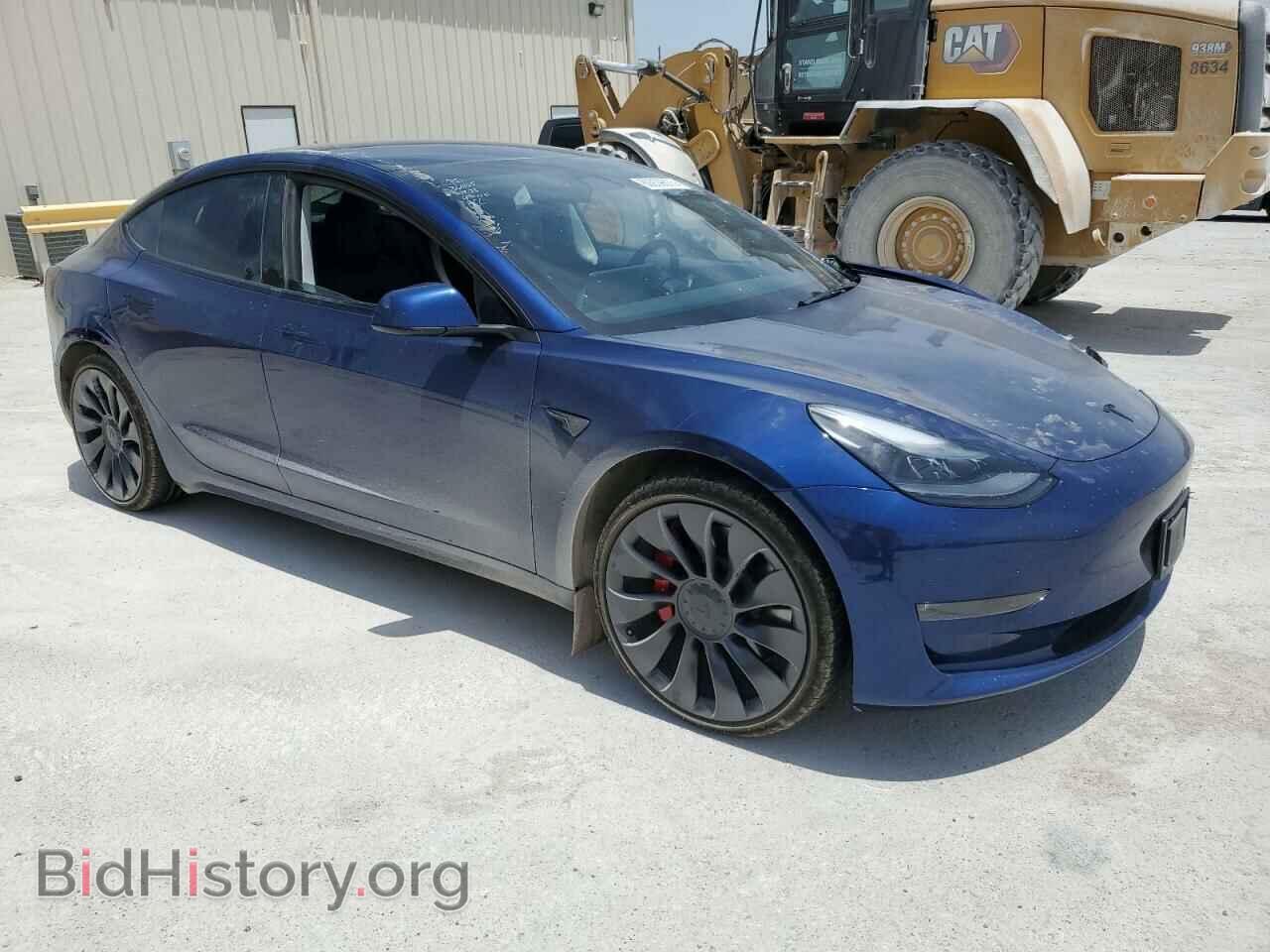 2022 TESLA MODEL 3 - VIN: 5YJ3E1EC6NF110082 - Фото 4
