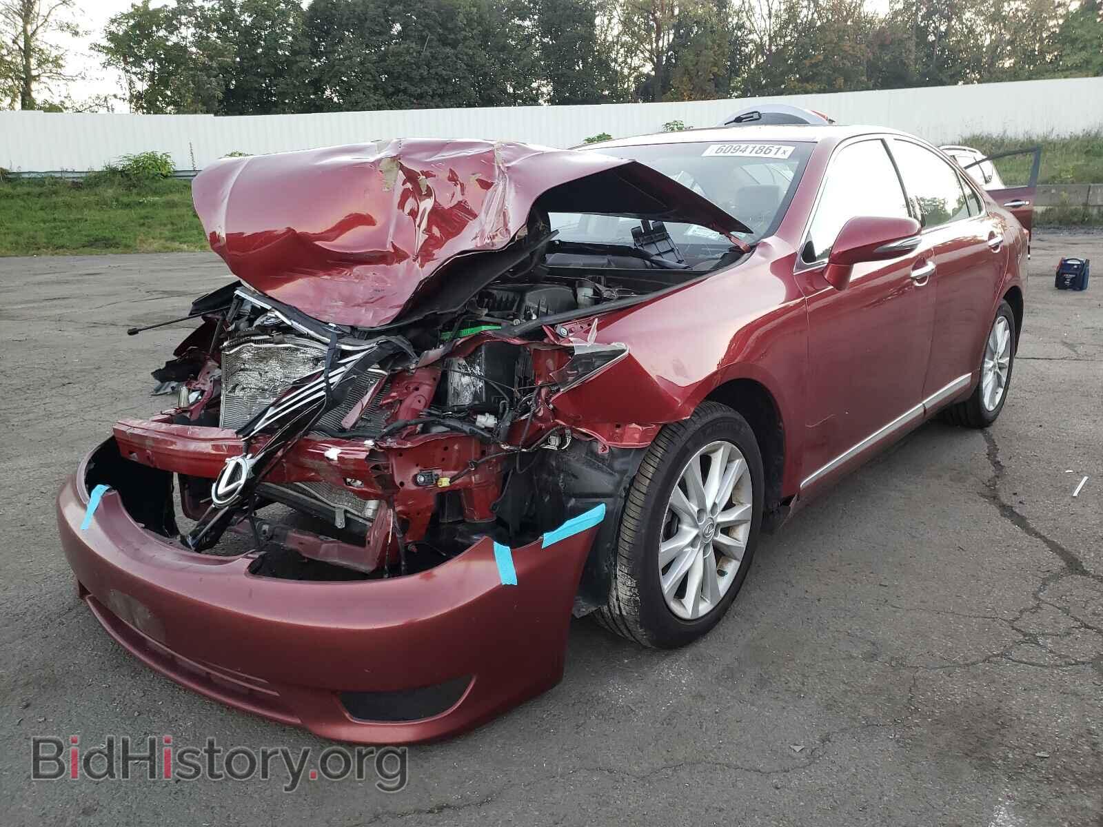 2011 LEXUS ES350 - VIN: JTHBK1EG7B2440754 - Фото 2