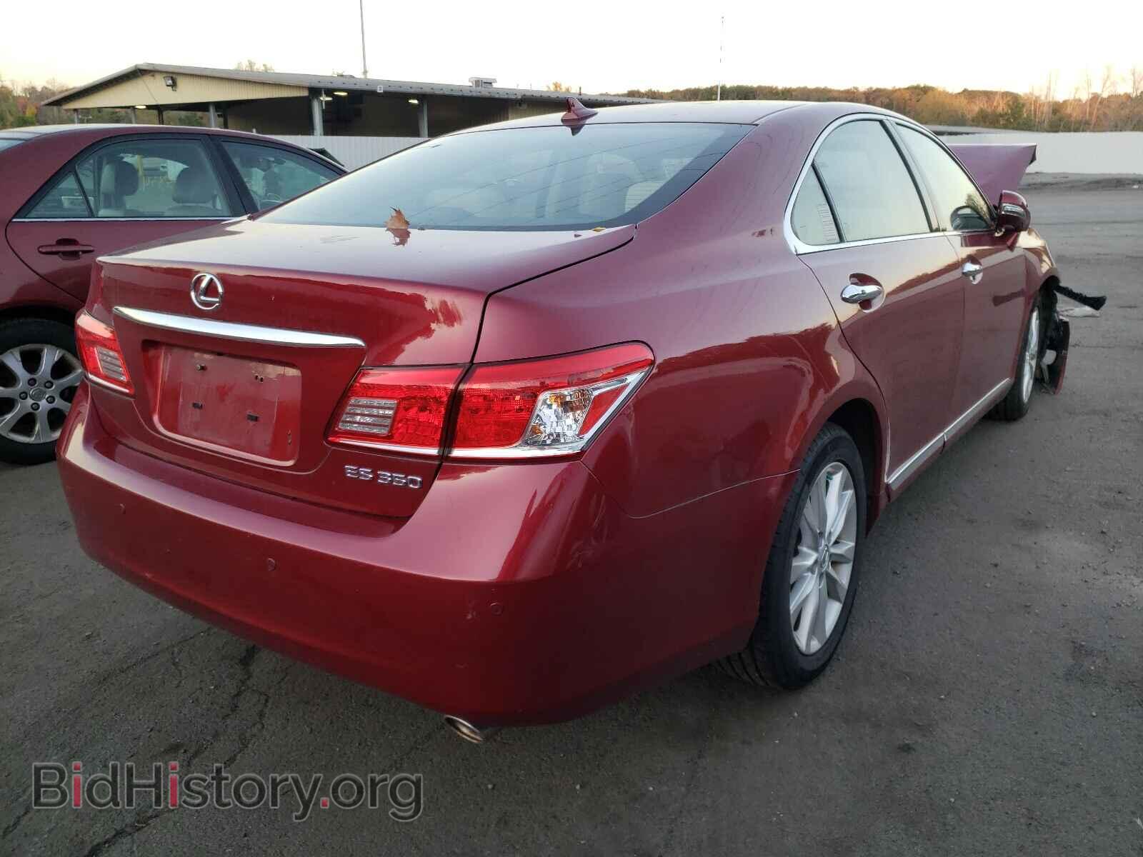 2011 LEXUS ES350 - VIN: JTHBK1EG7B2440754 - Фото 4