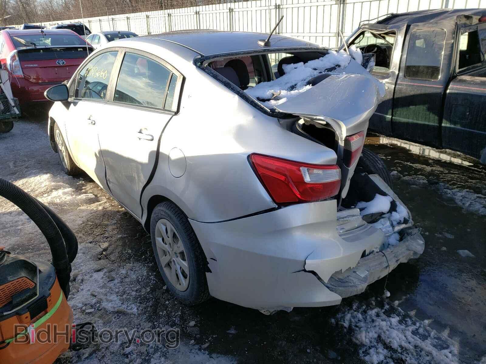 2016 KIA RIO - VIN: KNADM4A39G6557953 - Фото 3