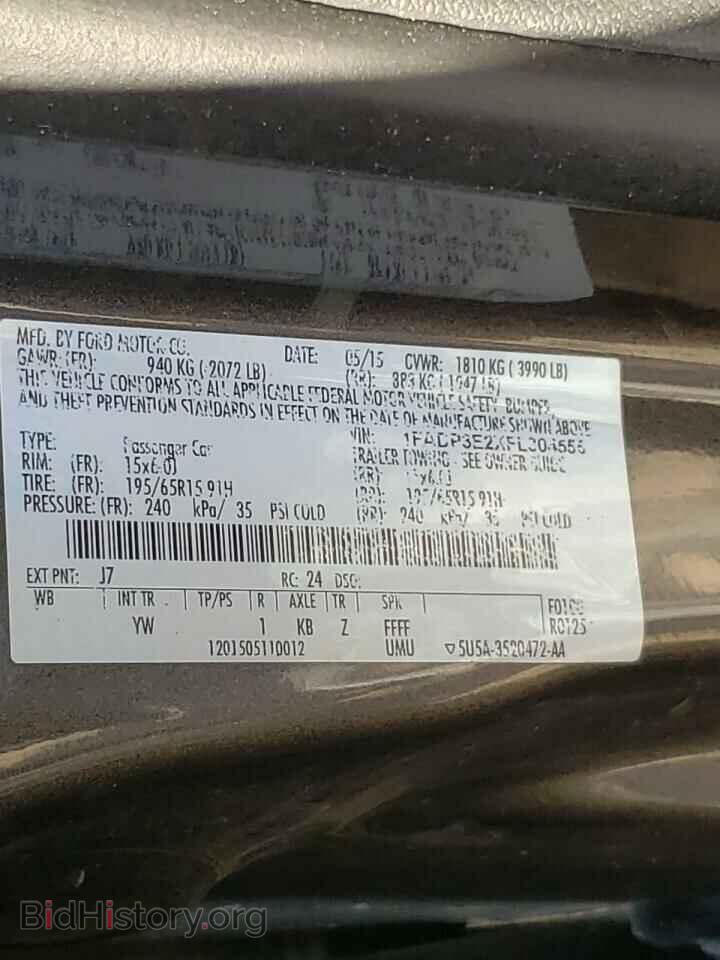 2015 FORD FOCUS - VIN: 1FADP3E2XFL304555 - Photo 10