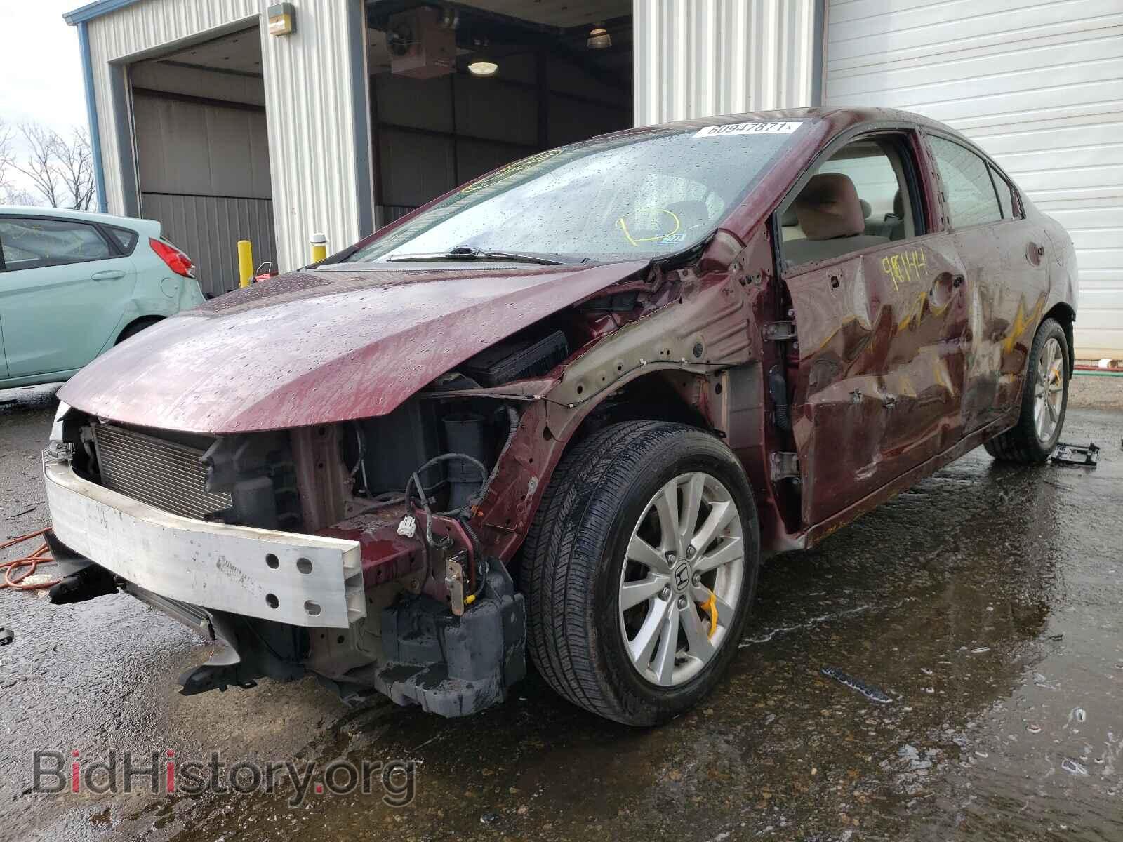 2012 HONDA CIVIC - VIN: 19XFB2F83CE329543 - Фото 2