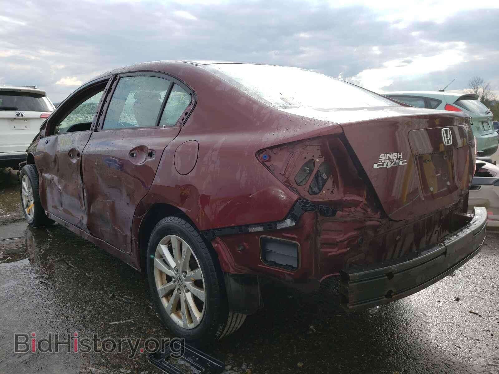 2012 HONDA CIVIC - VIN: 19XFB2F83CE329543 - Фото 3