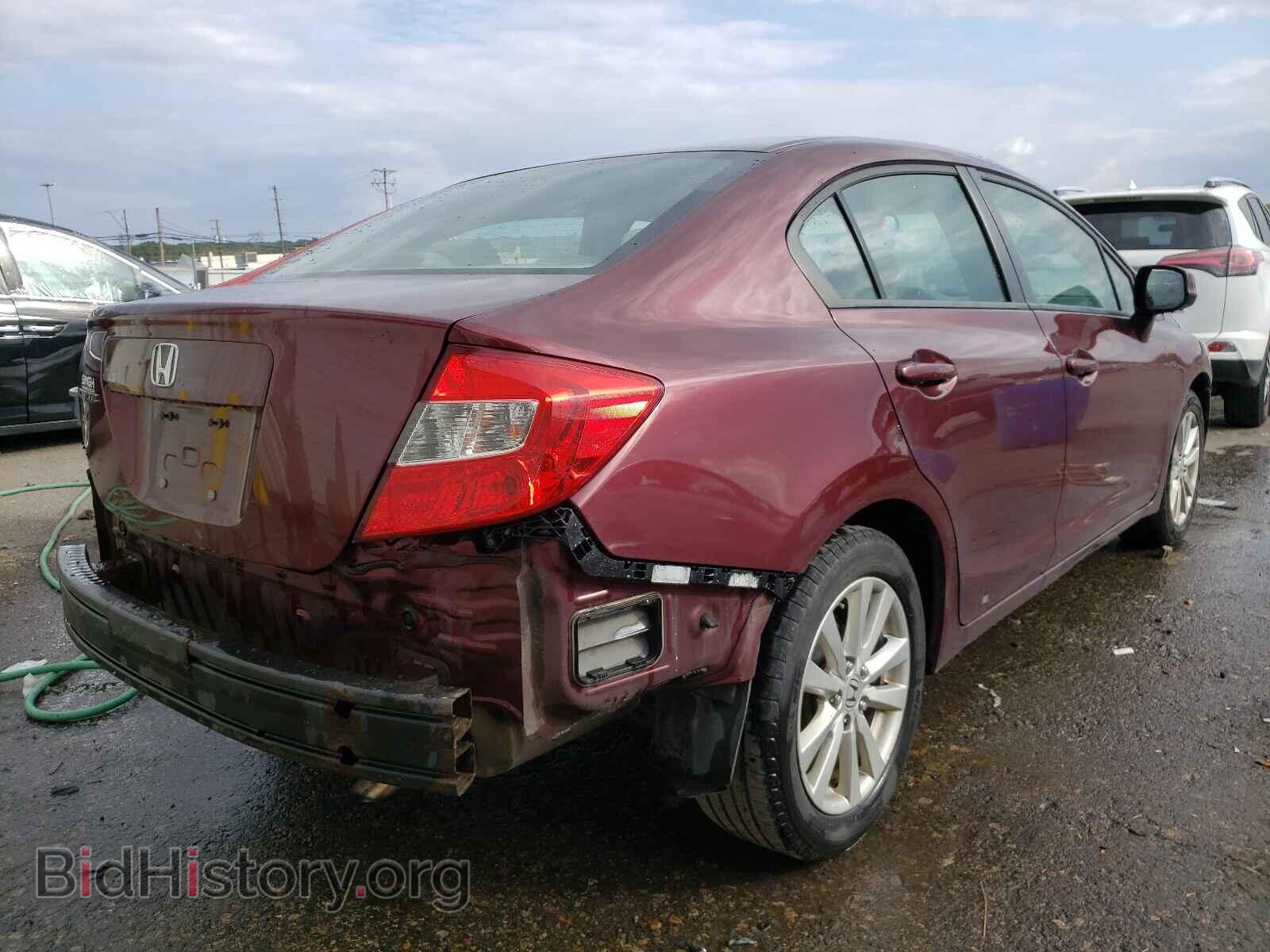 2012 HONDA CIVIC - VIN: 19XFB2F83CE329543 - Фото 4