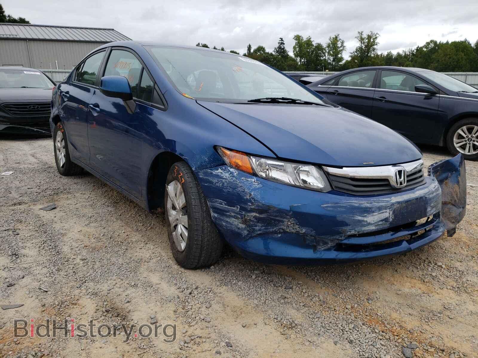 Фотография 2HGFB2F57CH500936 - HONDA CIVIC 2012