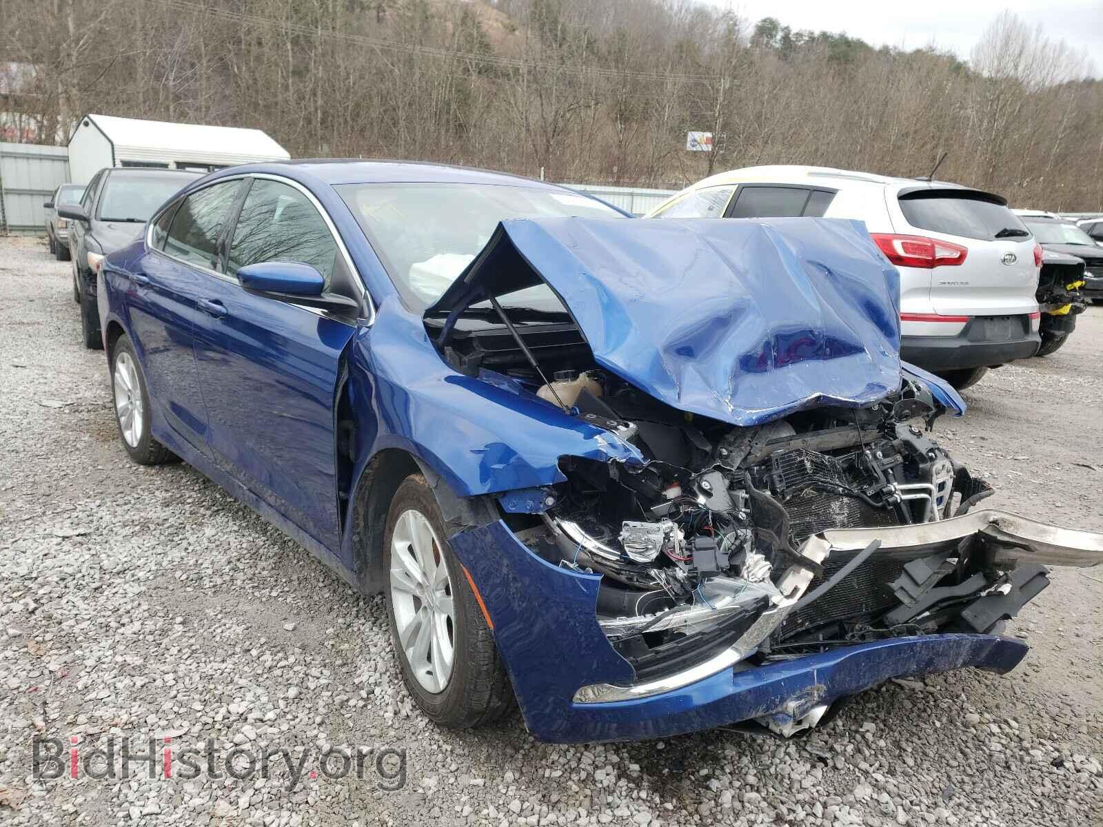 Фотография 1C3CCCAB7GN121566 - CHRYSLER 200 2016
