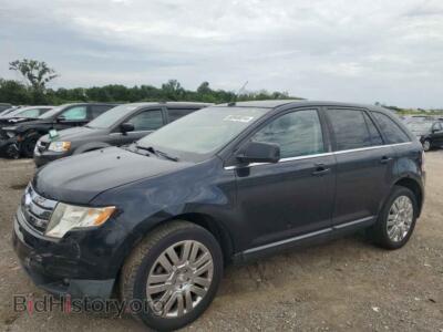 2008 Ford EDGE Limited, синий — VIN 2FMDK49C88BA19482, Copart