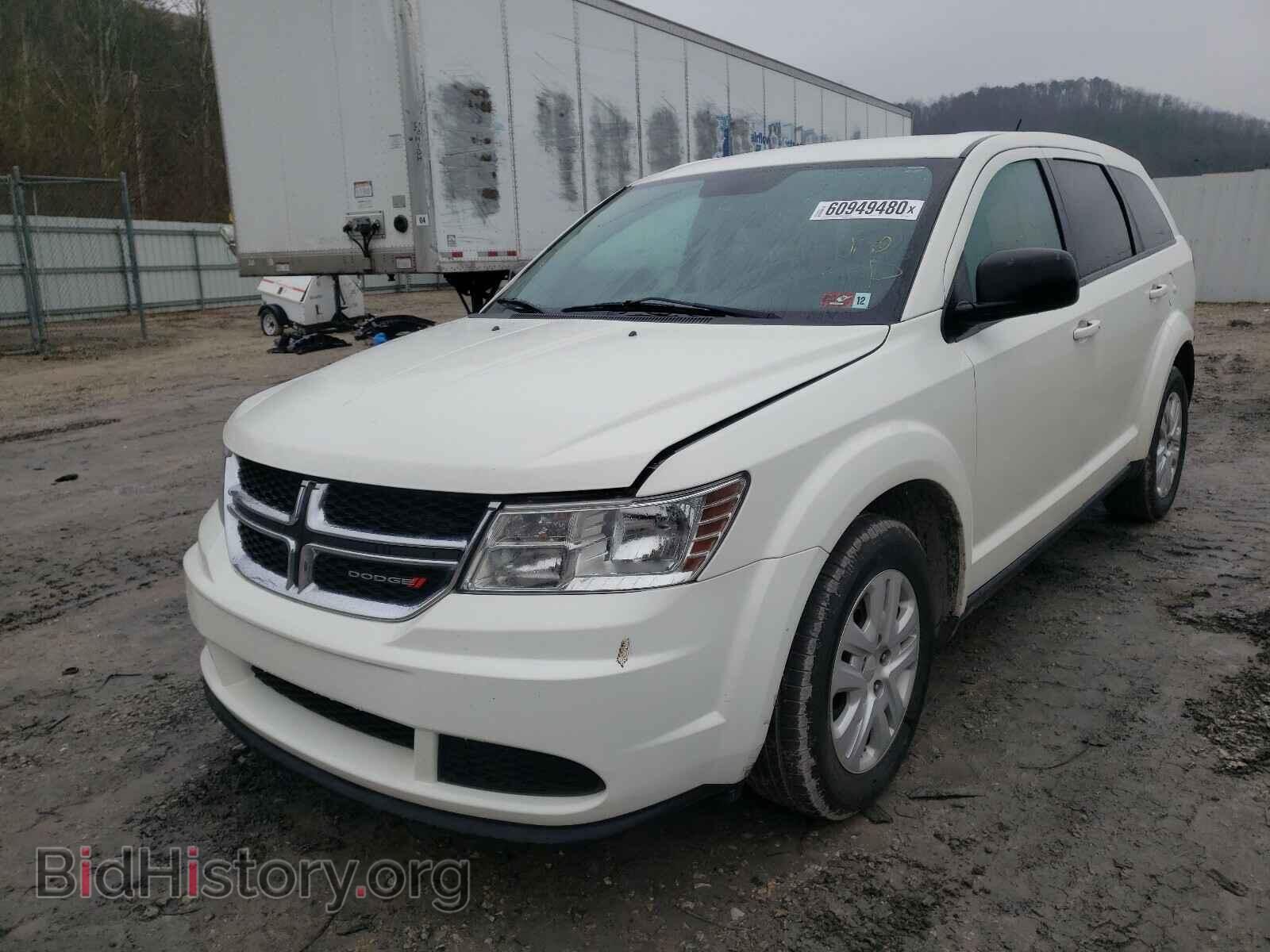 2015 DODGE JOURNEY - VIN: 3C4PDCAB6FT552957 - Фото 2