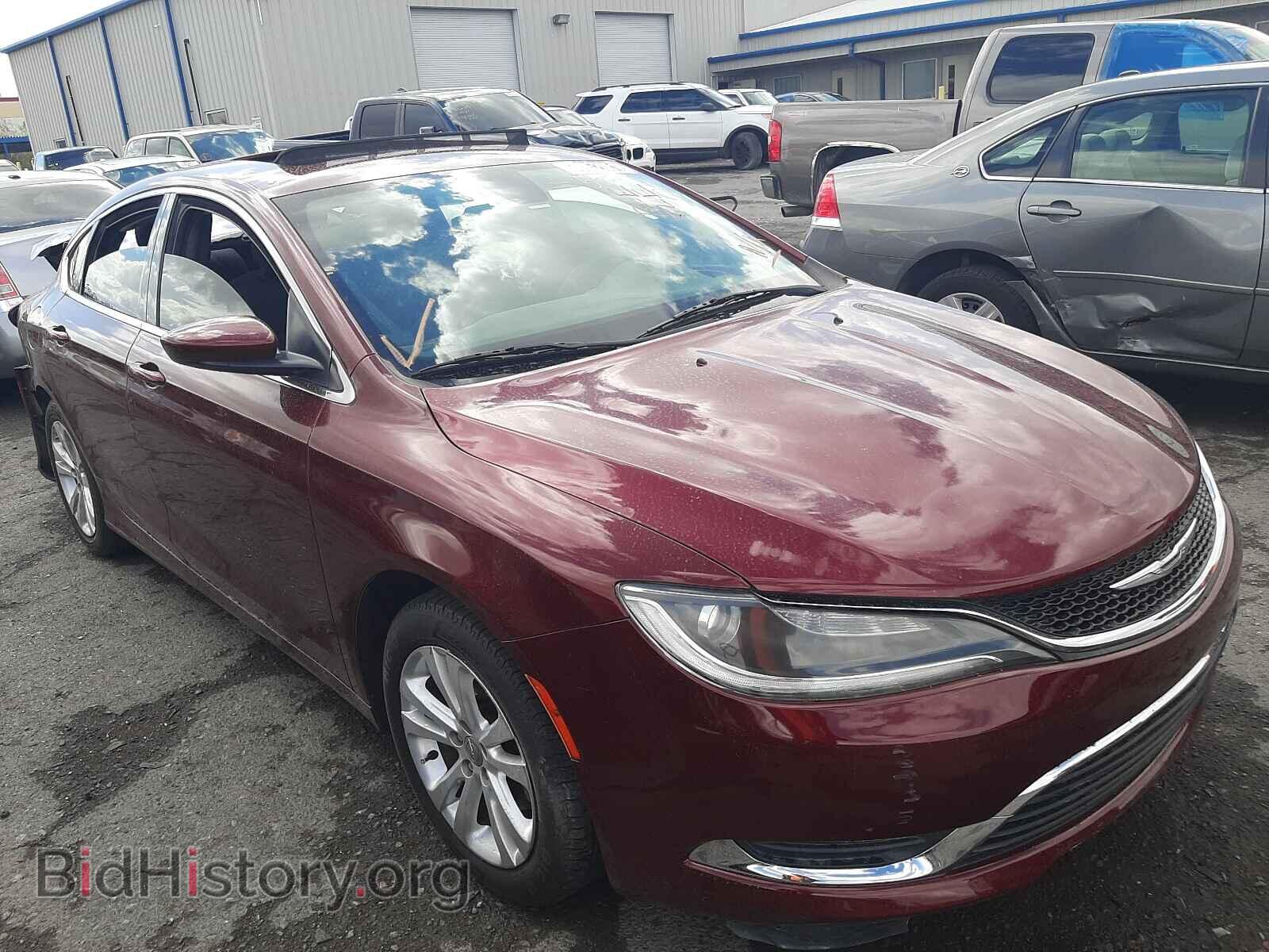 Фотография 1C3CCCAB8FN679294 - CHRYSLER 200 2015