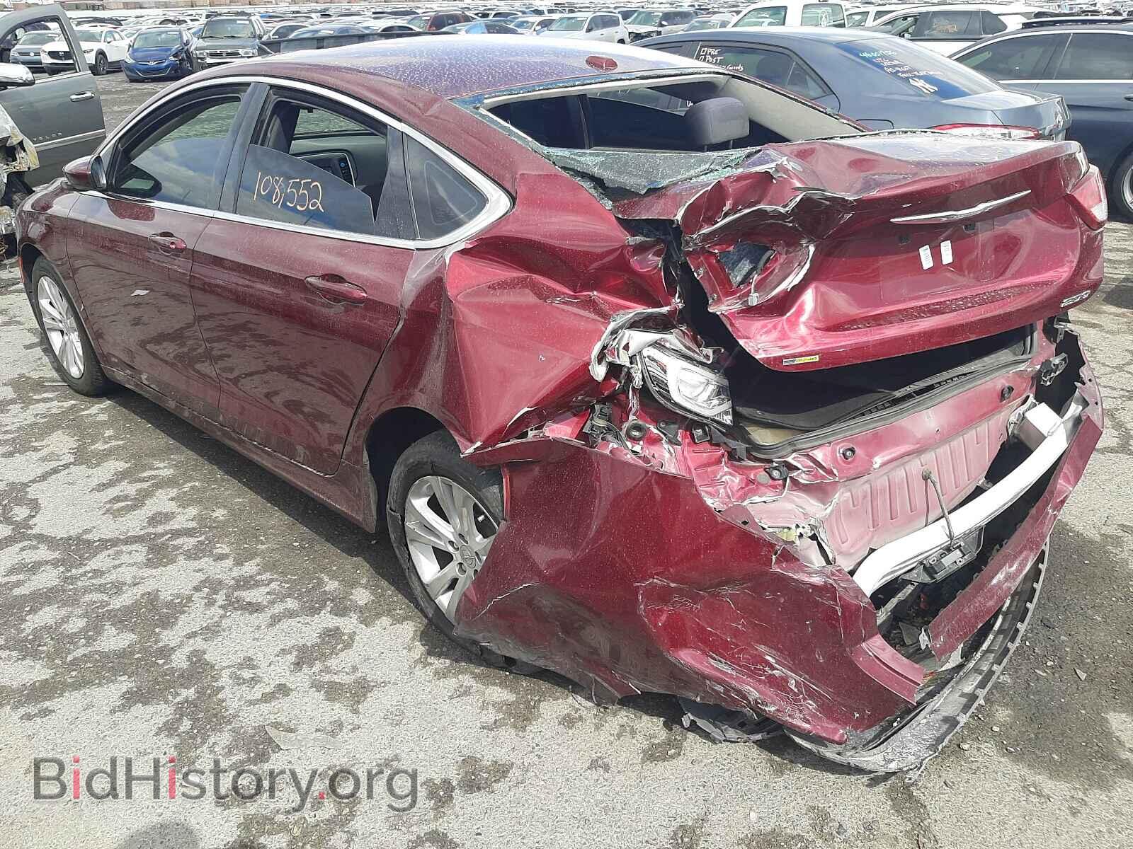 2015 CHRYSLER 200 - VIN: 1C3CCCAB8FN679294 - Фото 3