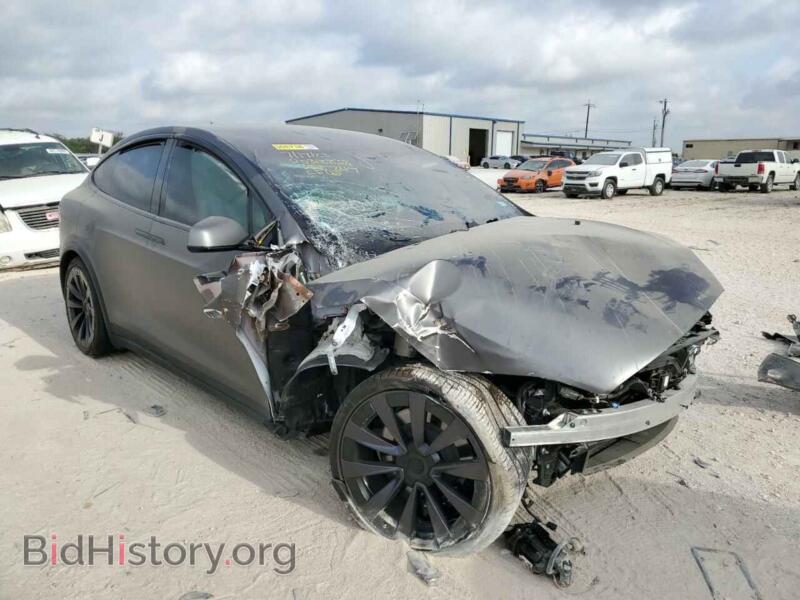 2022 Tesla MODEL X (VIN 7SAXCAE56NF355847) — фото 4 из 13