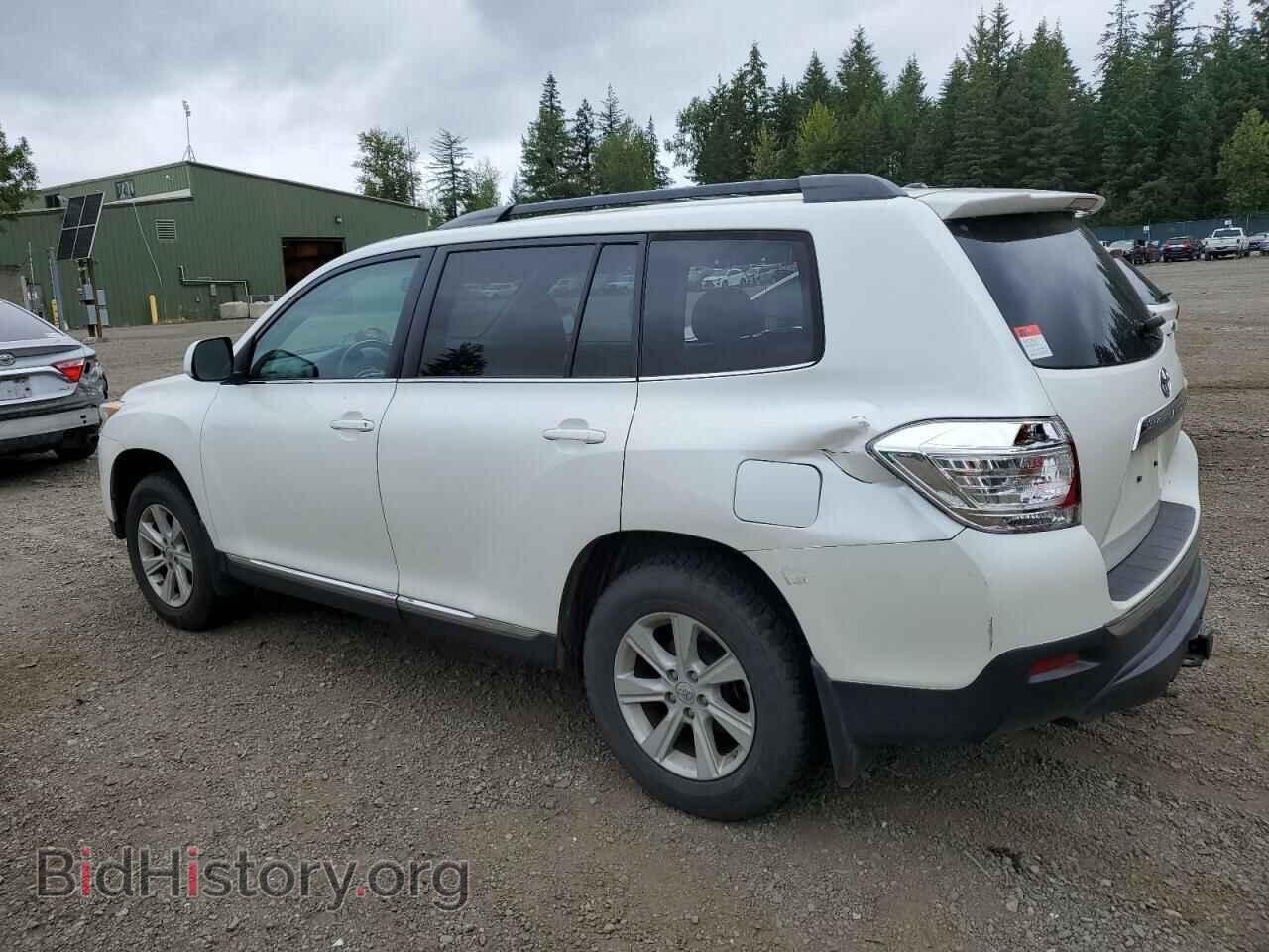 2012 TOYOTA HIGHLANDER - VIN: 5TDBK3EH0CS152655 - Фото 2