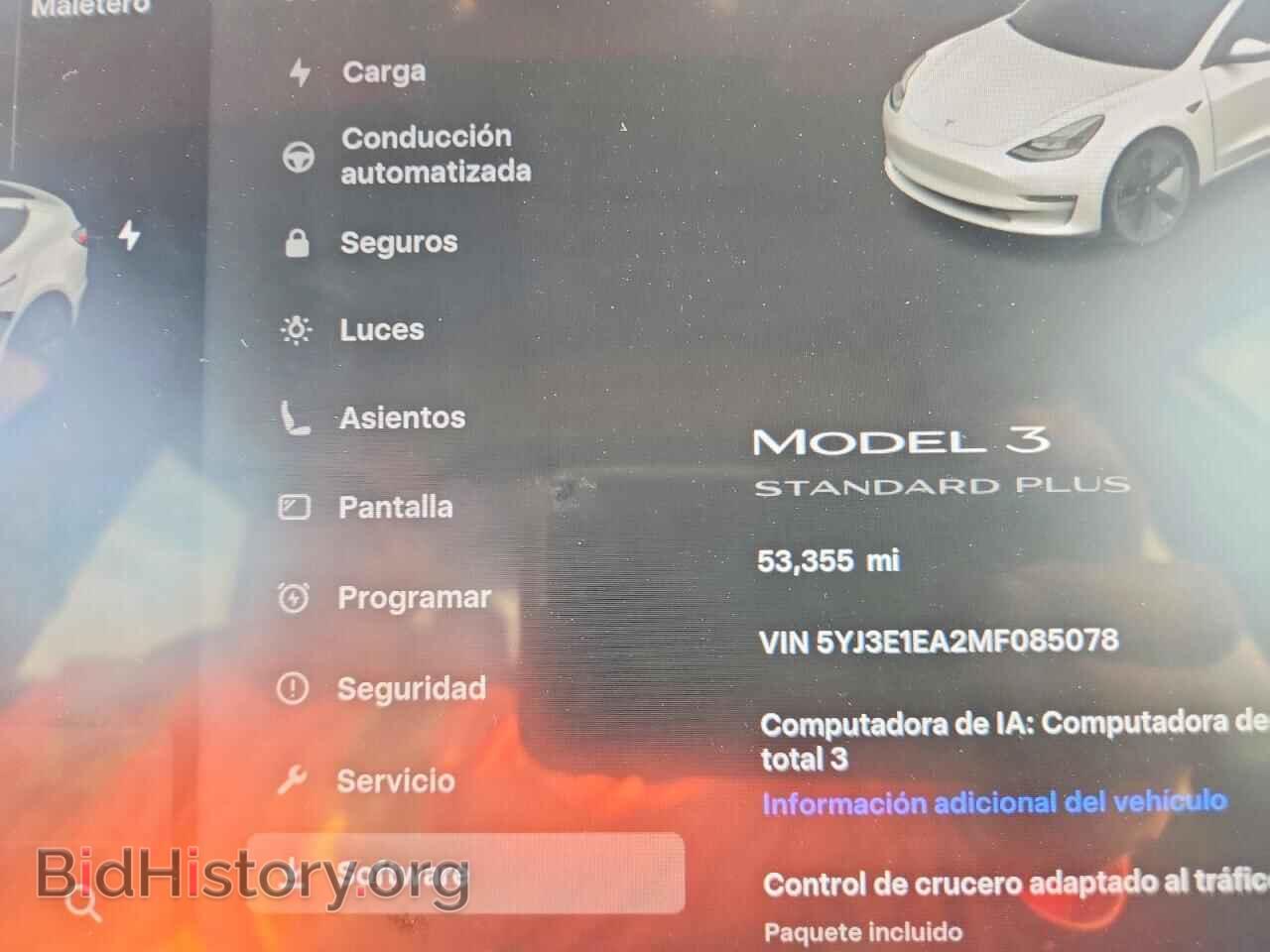 2021 TESLA MODEL 3 - VIN: 5YJ3E1EA2MF085078 - Photo 9