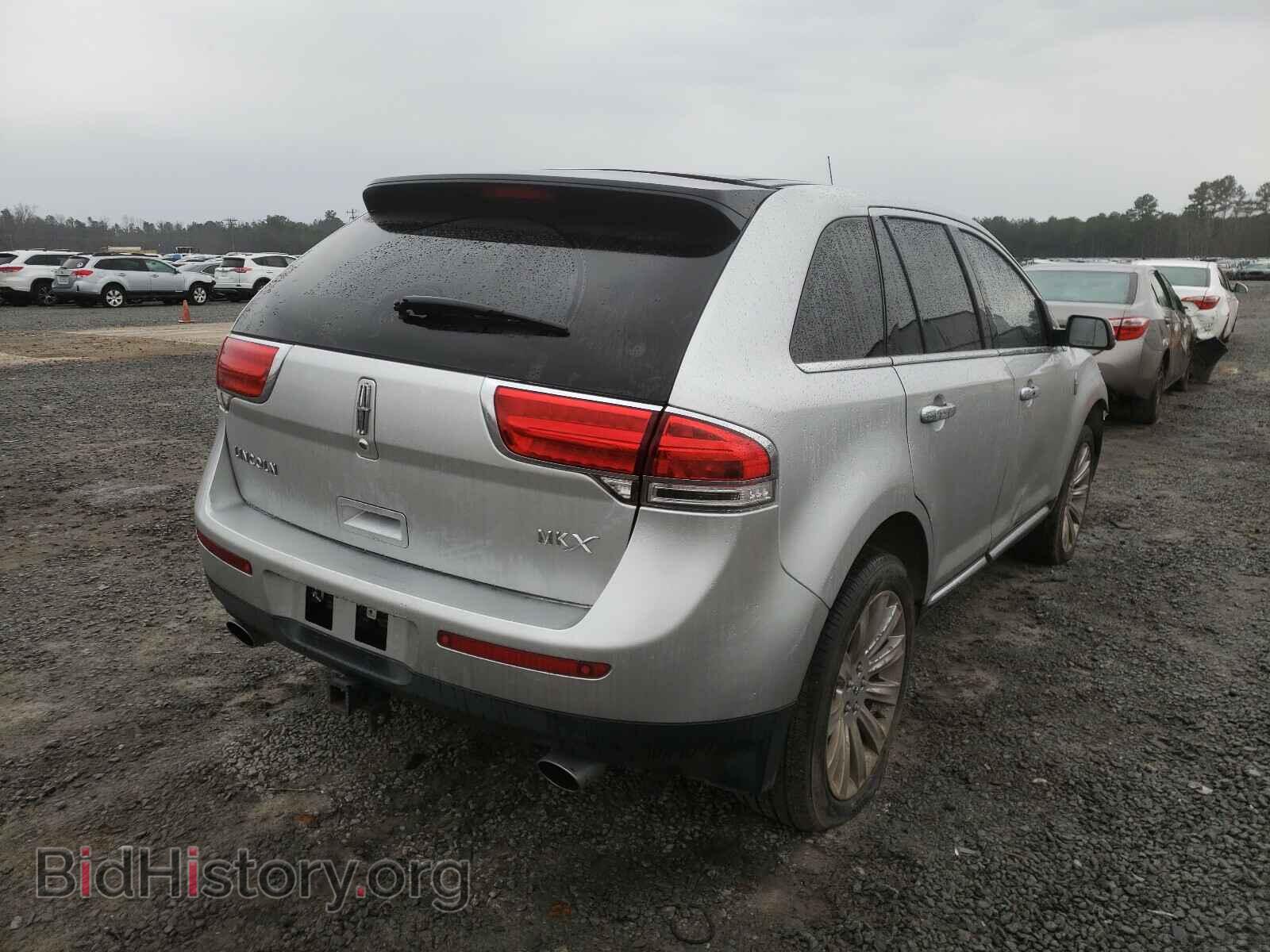 2012 LINCOLN MKX - VIN: 2LMDJ6JKXCBL08054 - Фото 4