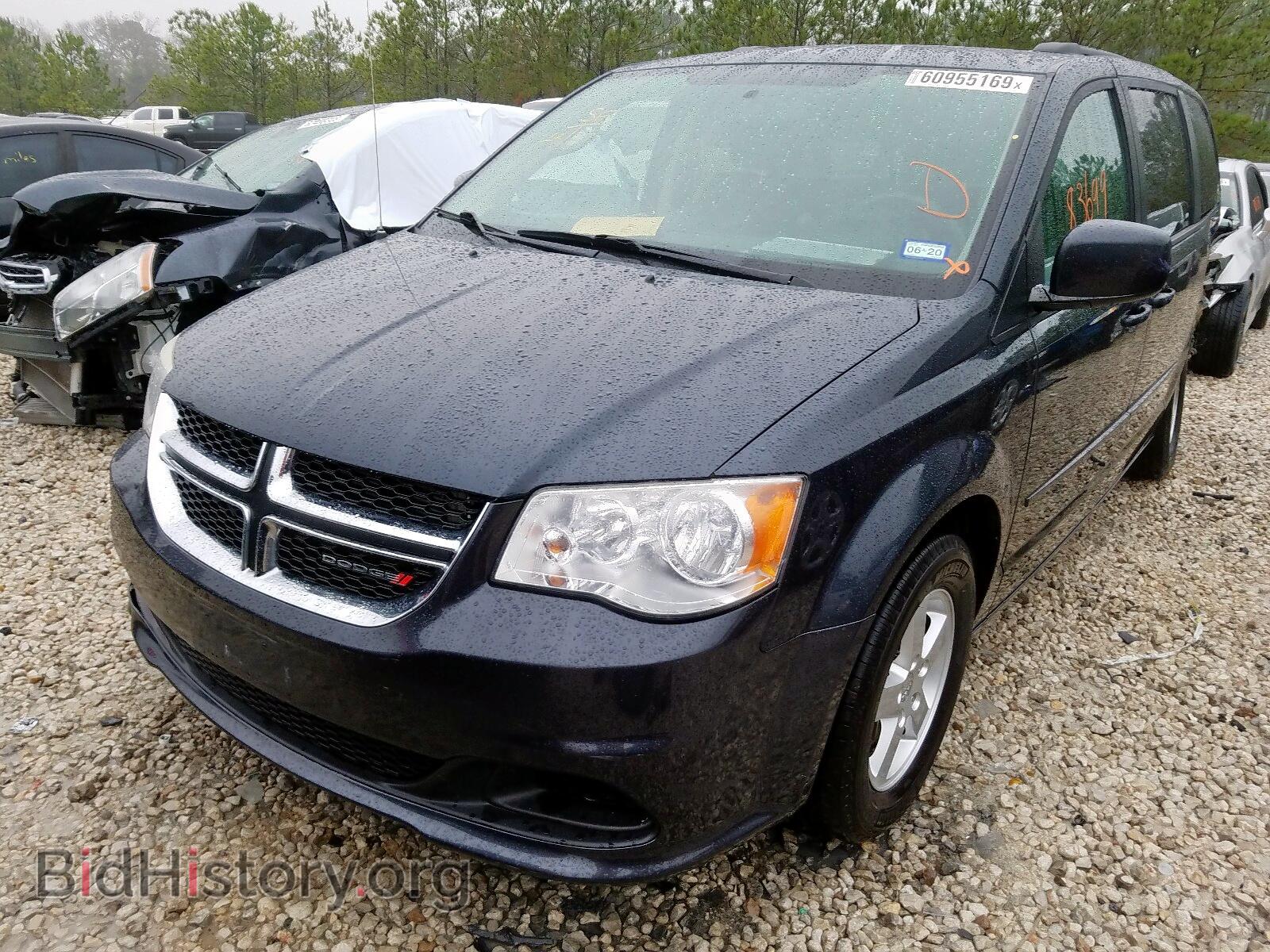 2013 DODGE CARAVAN - VIN: 2C4RDGCG9DR635890 - Фото 2
