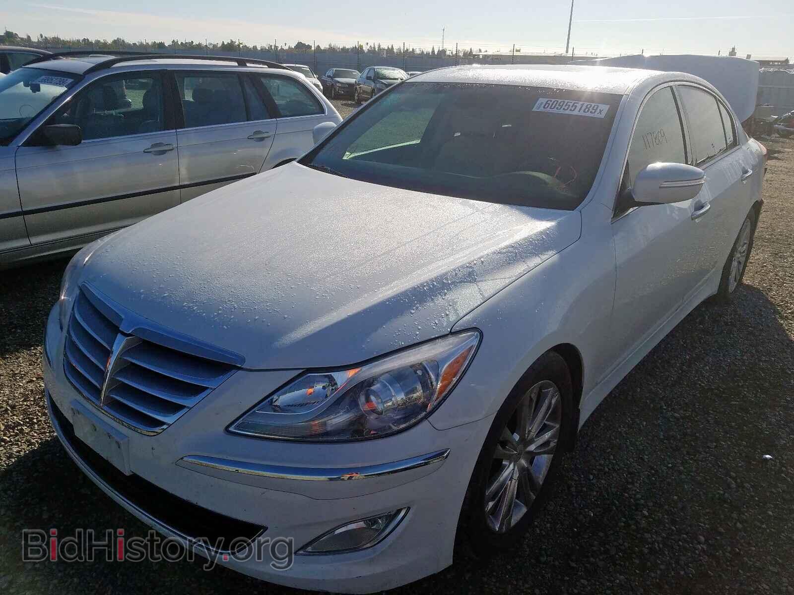 2013 HYUNDAI GENESIS - VIN: KMHGC4DD5DU219282 - Фото 2