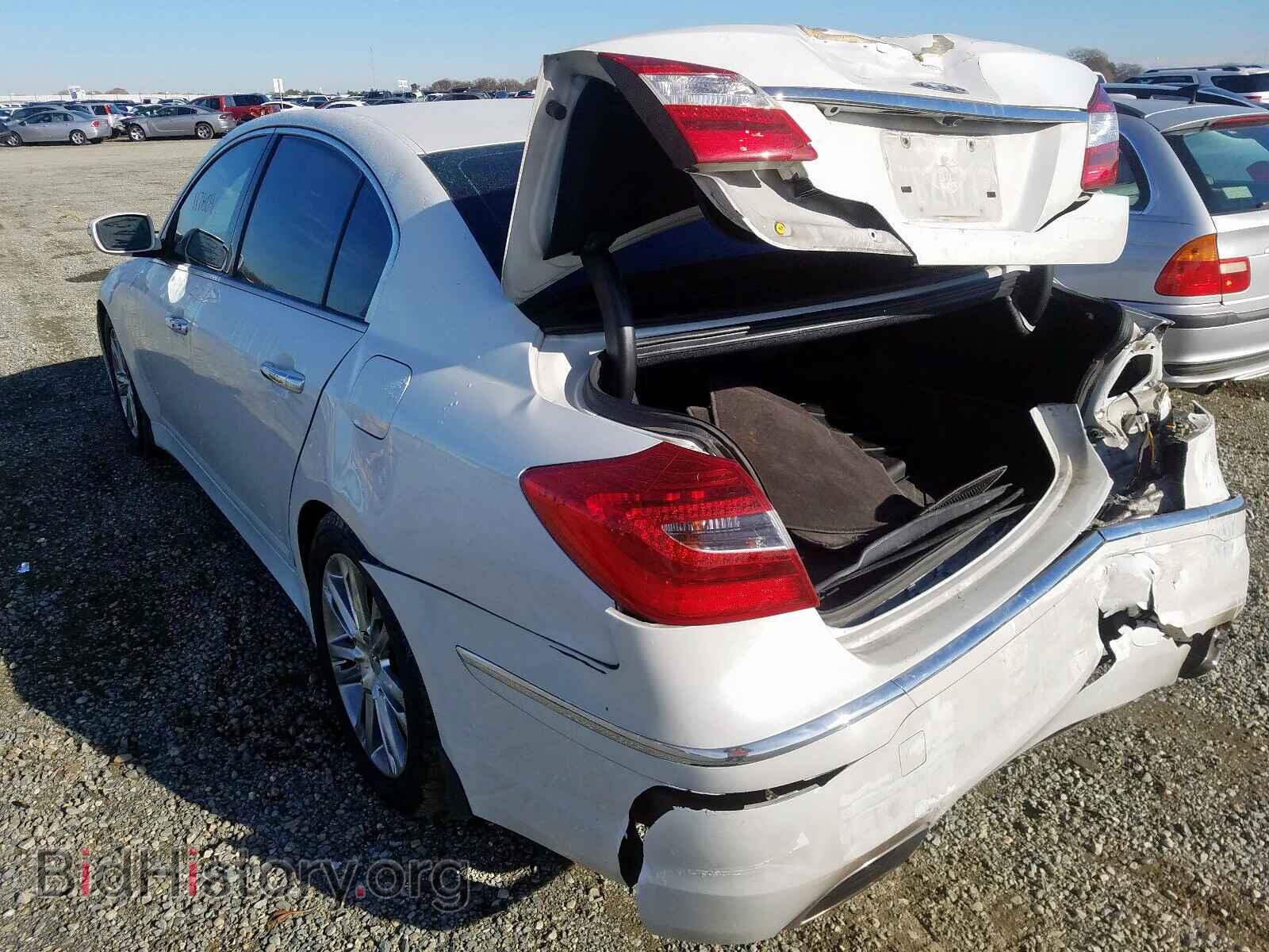 2013 HYUNDAI GENESIS - VIN: KMHGC4DD5DU219282 - Фото 3