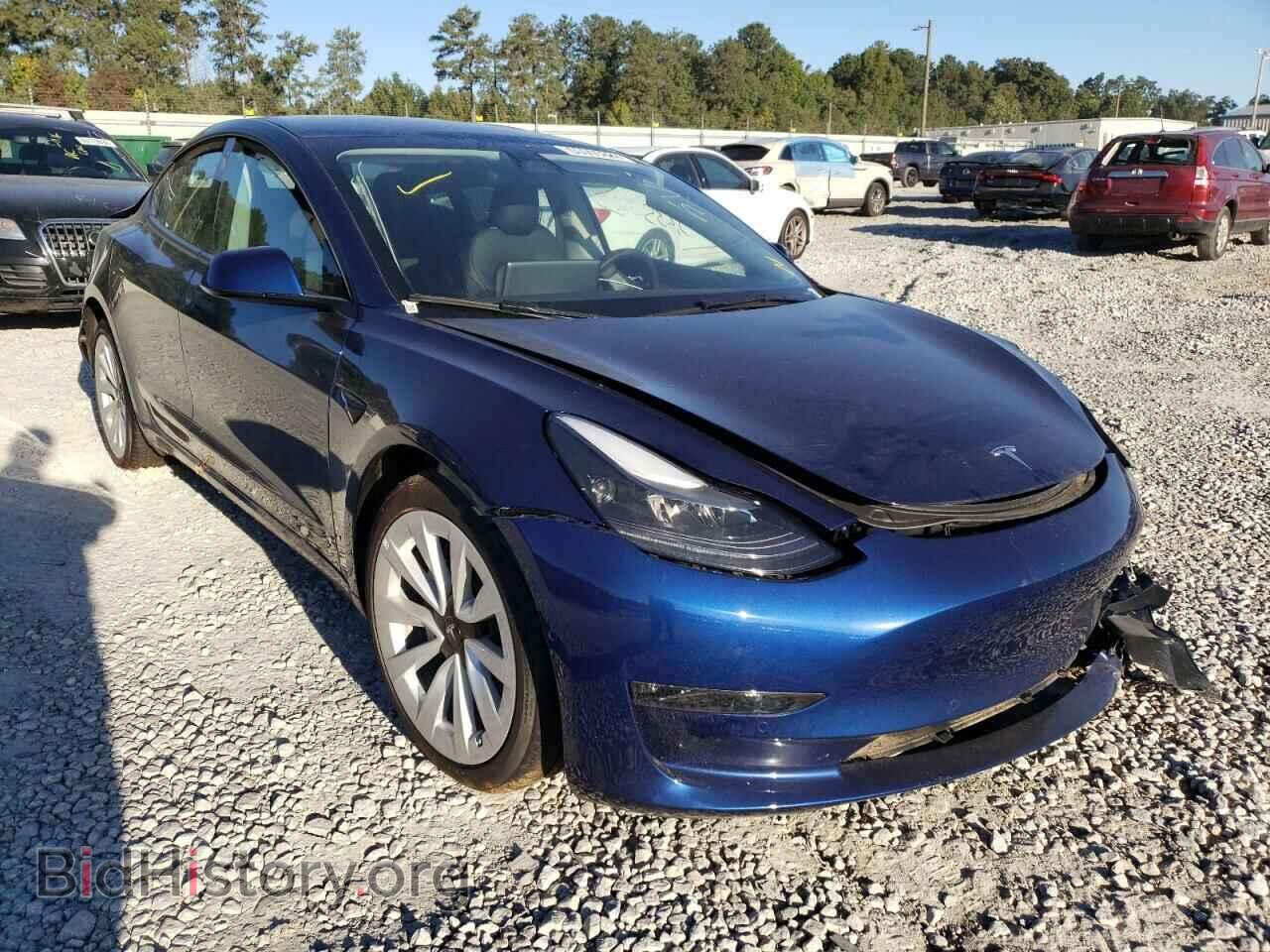 Photo 5YJ3E1EB6NF185629 - TESLA MODEL 3 2022