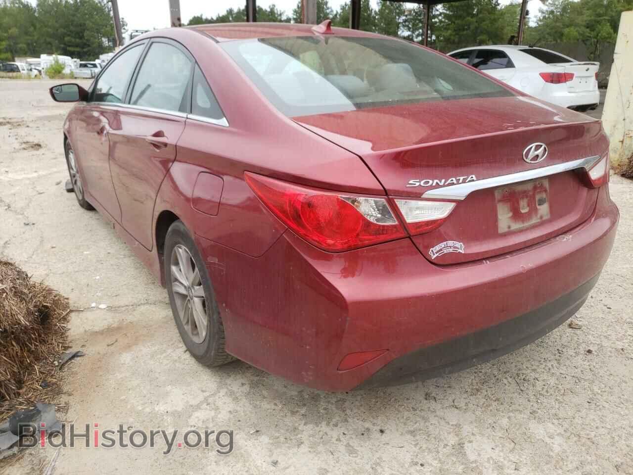 2014 HYUNDAI SONATA - VIN: 5NPEB4AC6EH838043 - Фото 3