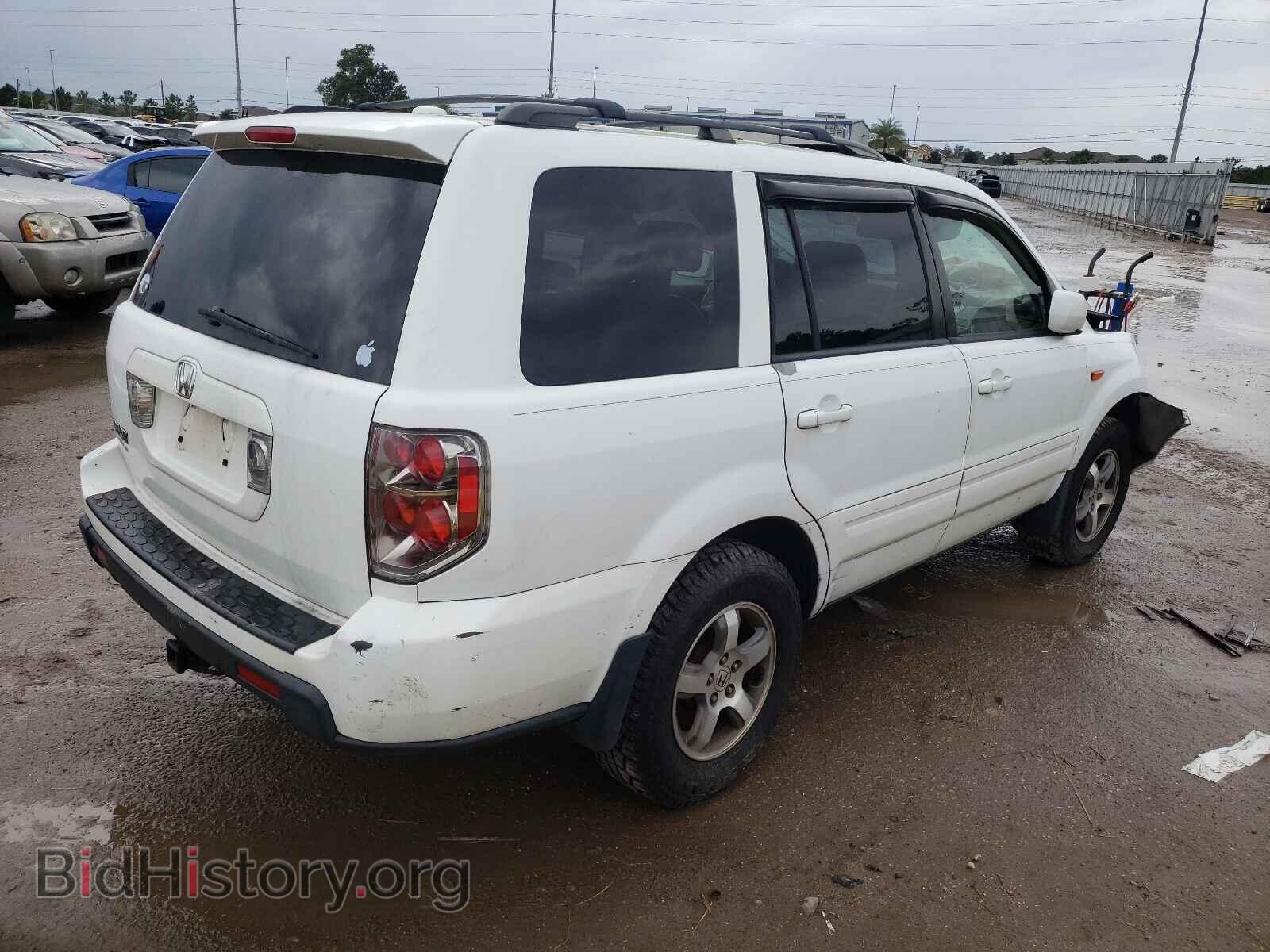 2007 HONDA PILOT - VIN: 5FNYF28507B009323 - Фото 4