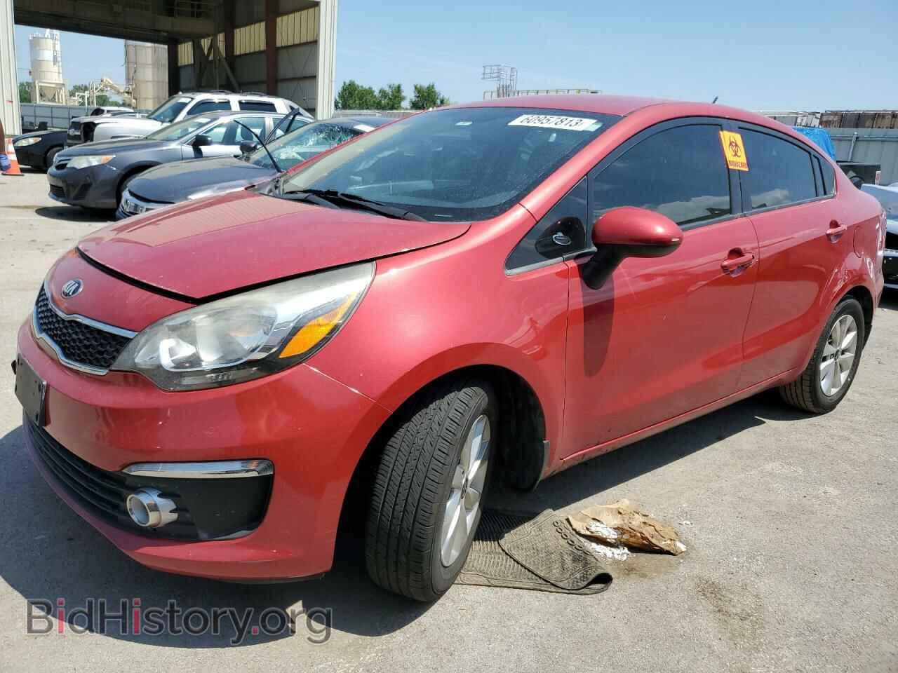Фотография KNADN4A37G6572237 - KIA RIO 2016