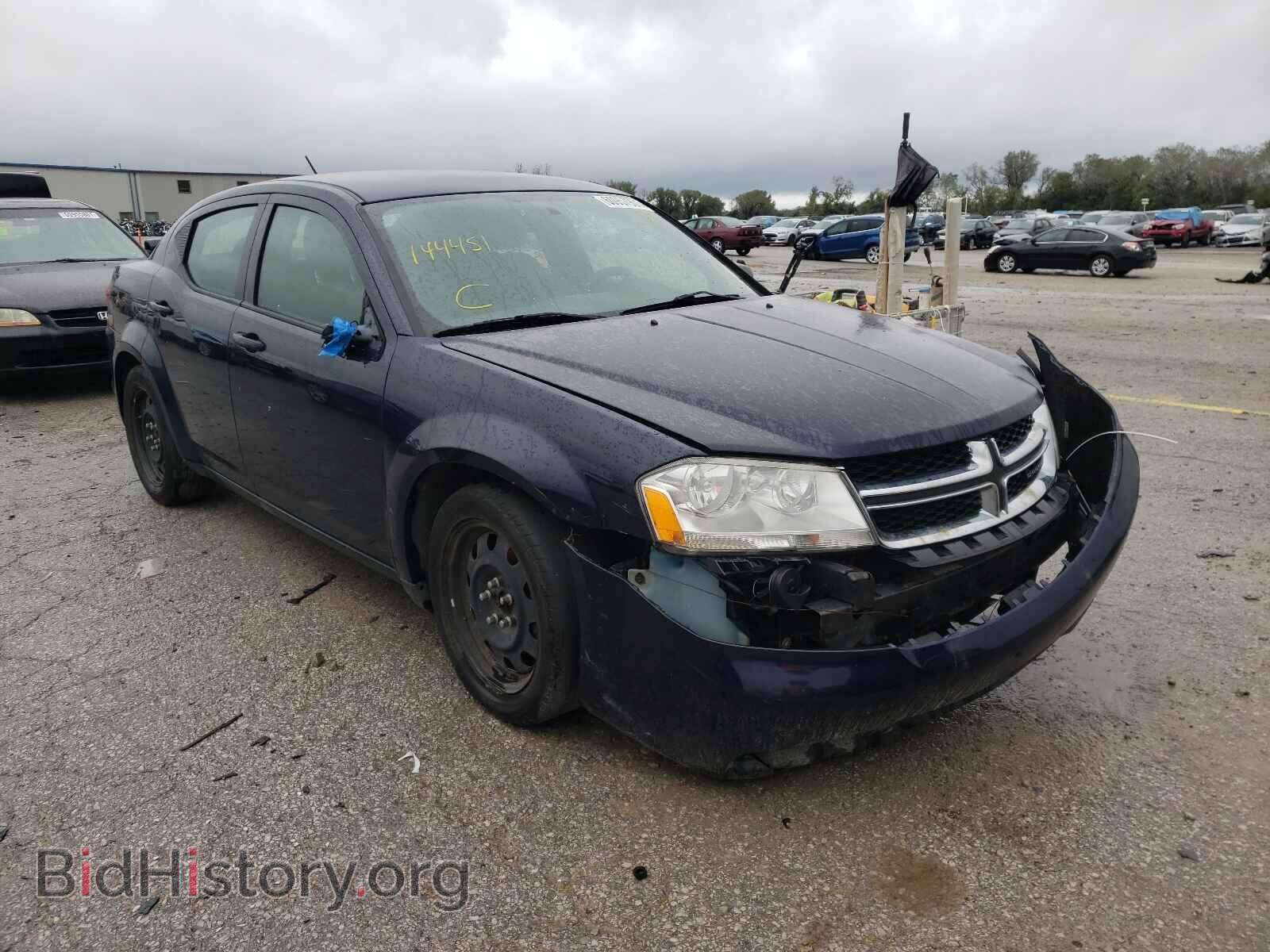 Фотография 1C3CDZABXEN144451 - DODGE AVENGER 2014