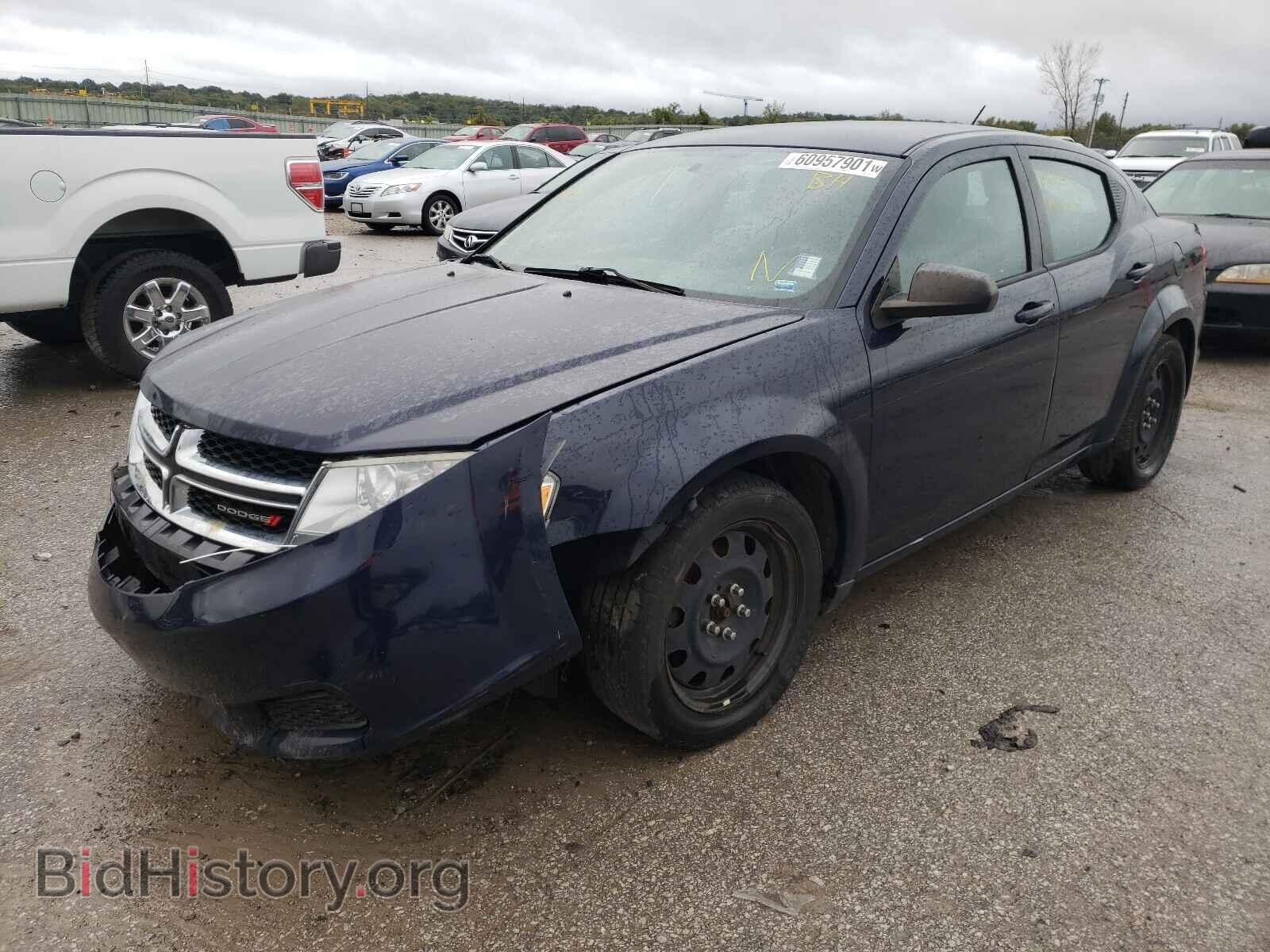 2014 DODGE AVENGER - VIN: 1C3CDZABXEN144451 - Фото 2