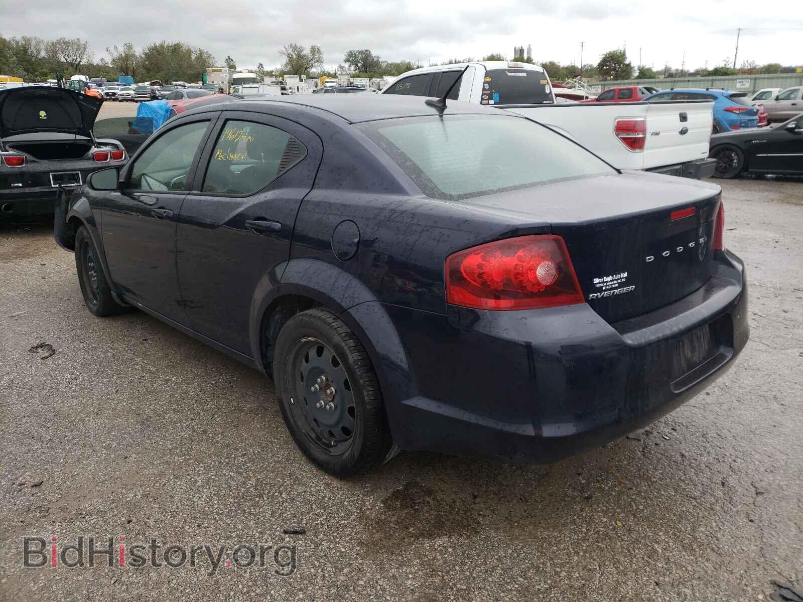 2014 DODGE AVENGER - VIN: 1C3CDZABXEN144451 - Фото 3