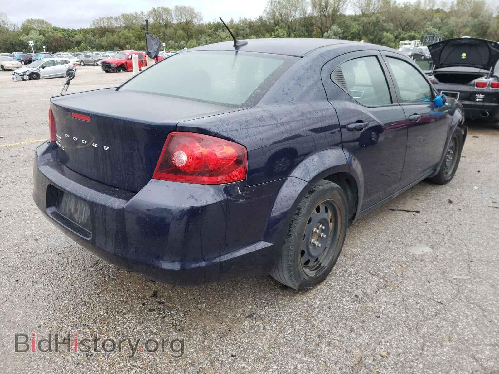 2014 DODGE AVENGER - VIN: 1C3CDZABXEN144451 - Фото 4