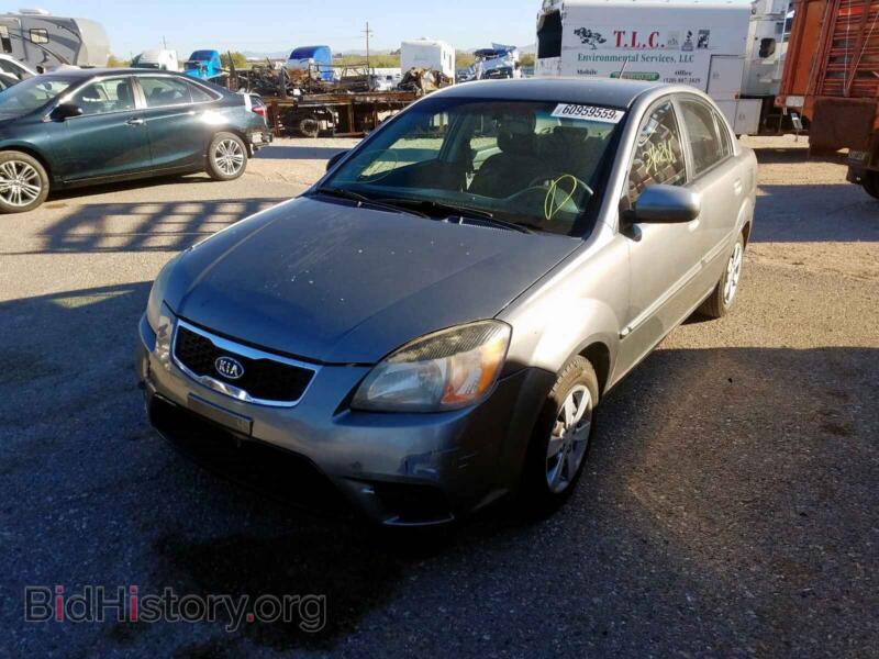 2011 Kia RIO BASE (VIN KNADH4A33B6943054) — фото 2 из 10