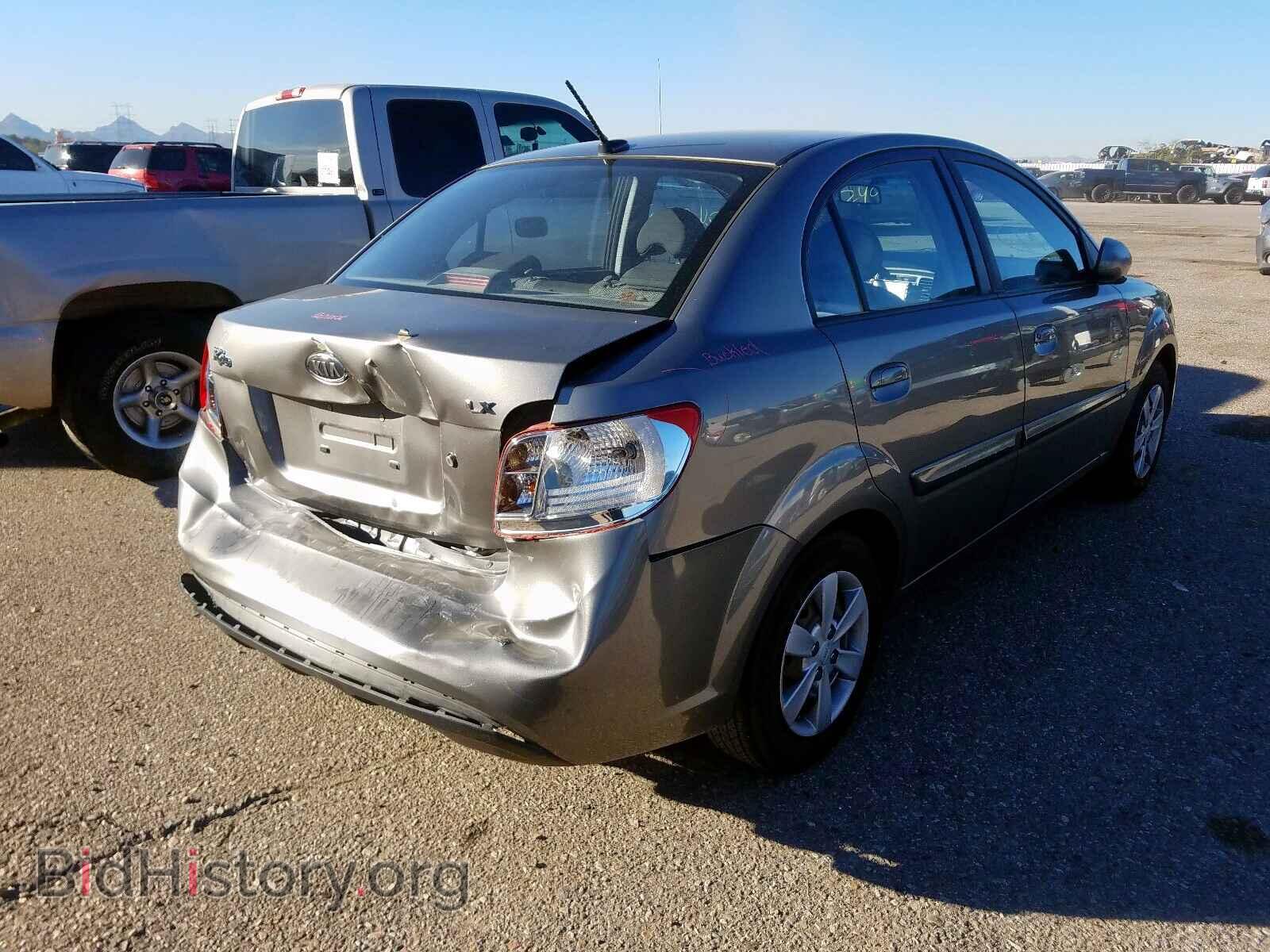 2011 KIA RIO BASE - VIN: KNADH4A33B6943054 - Photo 4