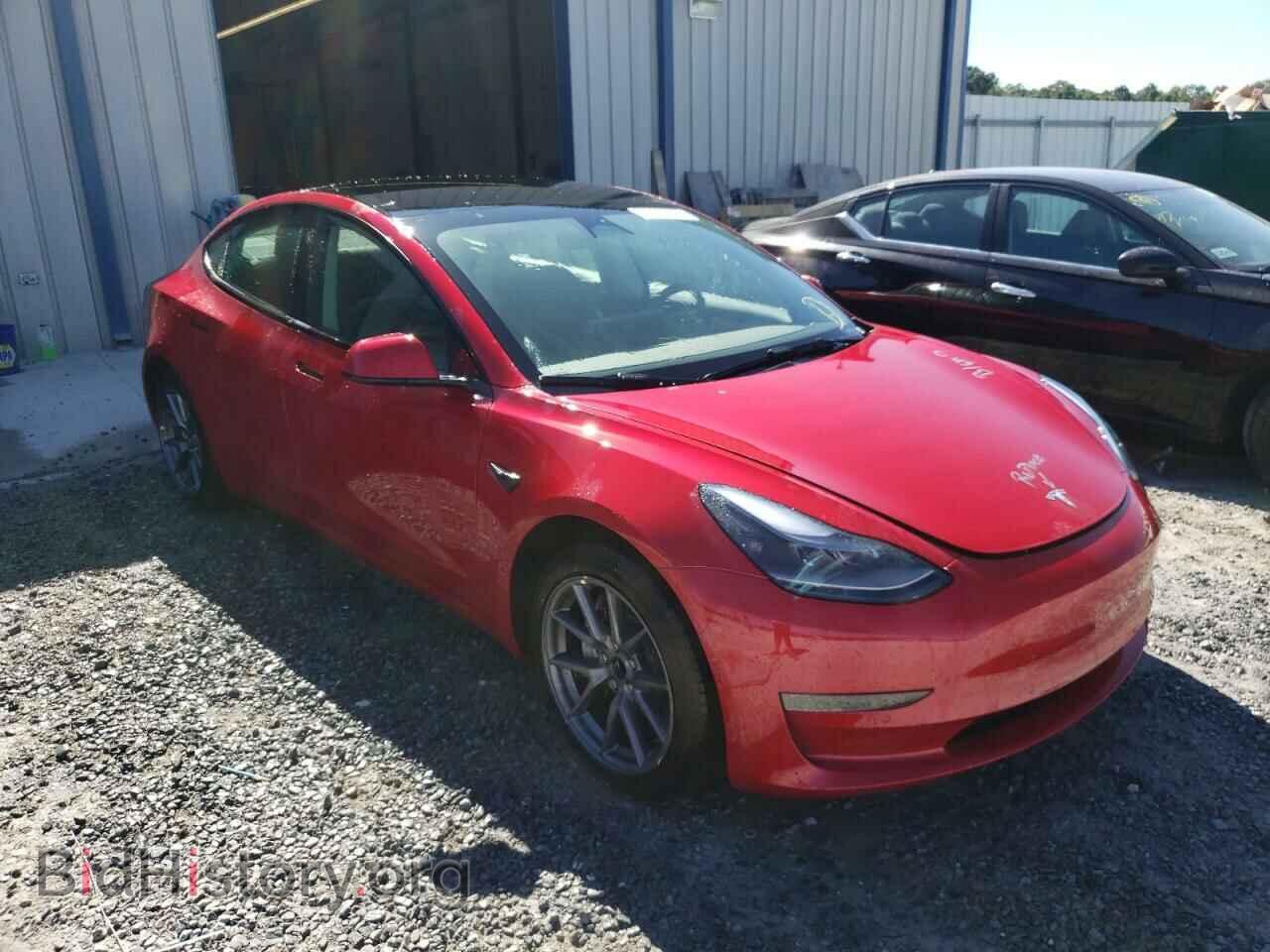 Фотография 5YJ3E1EA9NF185731 - TESLA MODEL 3 2022