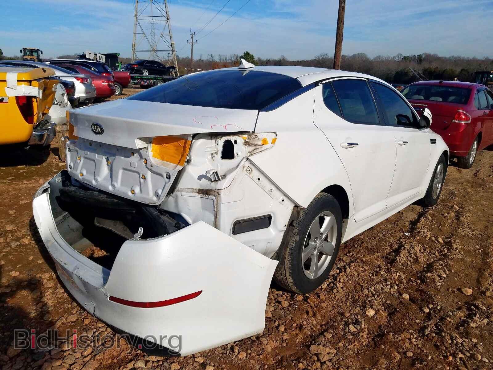 2015 KIA OPTIMA - VIN: 5XXGM4A73FG432160 - Фото 4