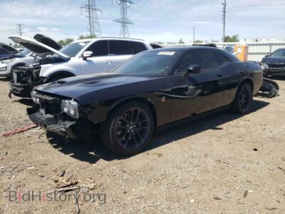 2022 Dodge CHALLENGER R/T Scat Pack, black — VIN 2C3CDZFJ4NH215426, Copart